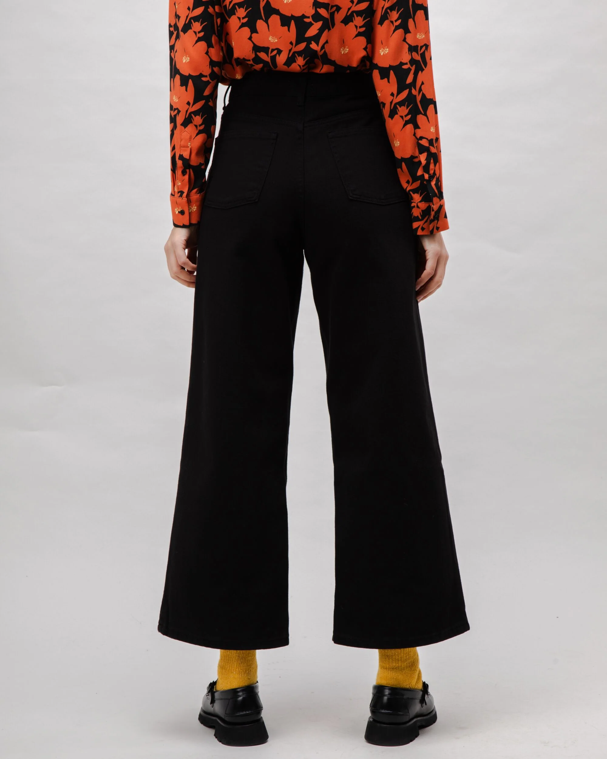 5 Pocket Twill Pants Black - Image 5