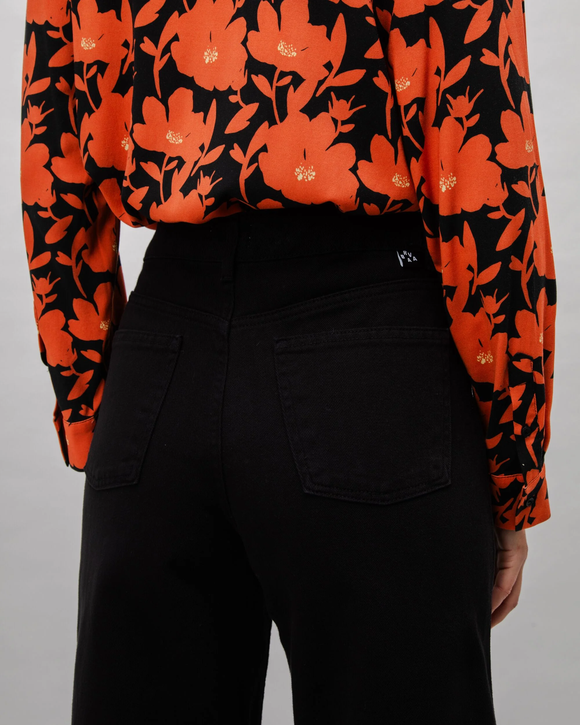 5 Pocket Twill Pants Black - Image 6