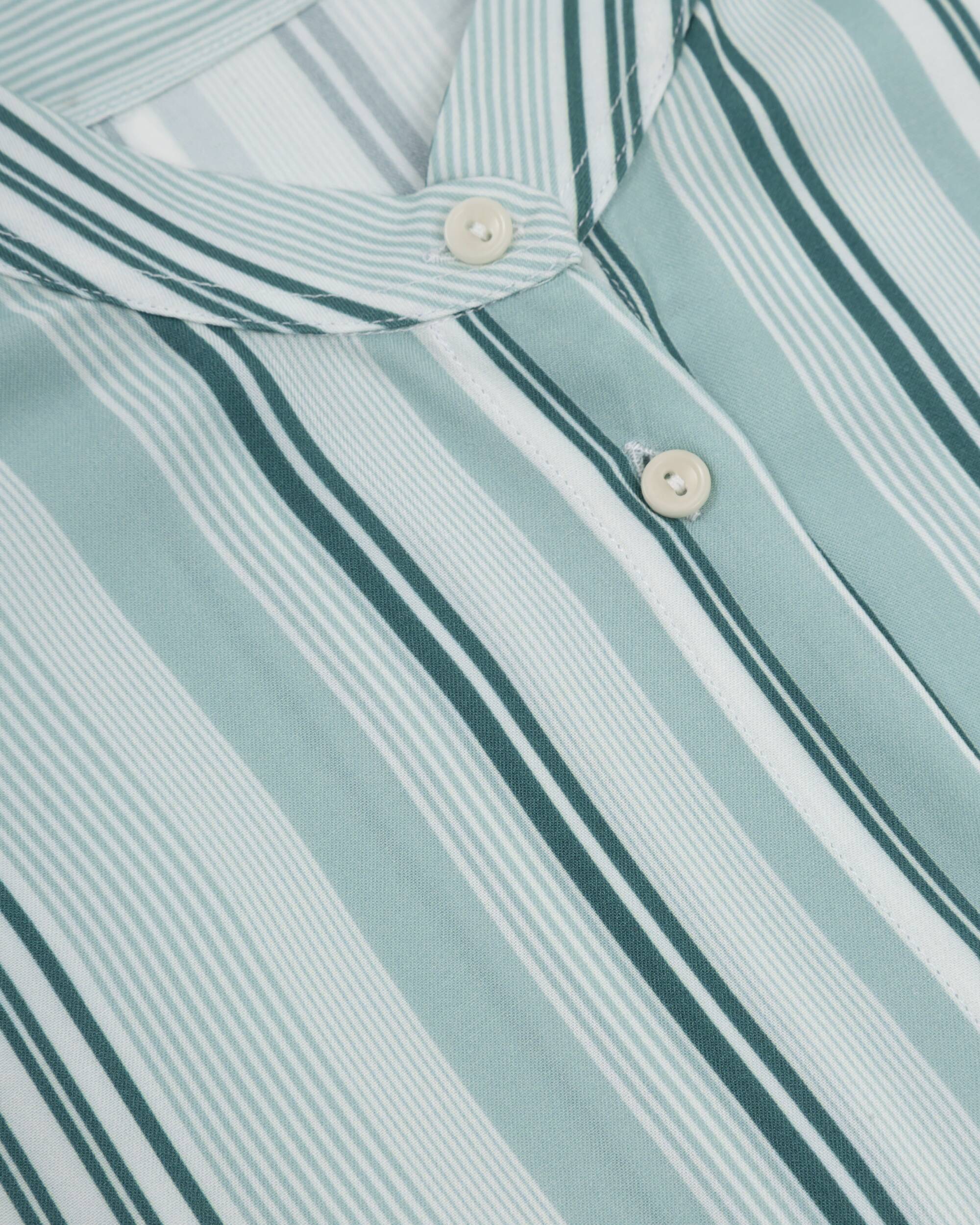 Aqua Promenade Oversized Dress - Image 3
