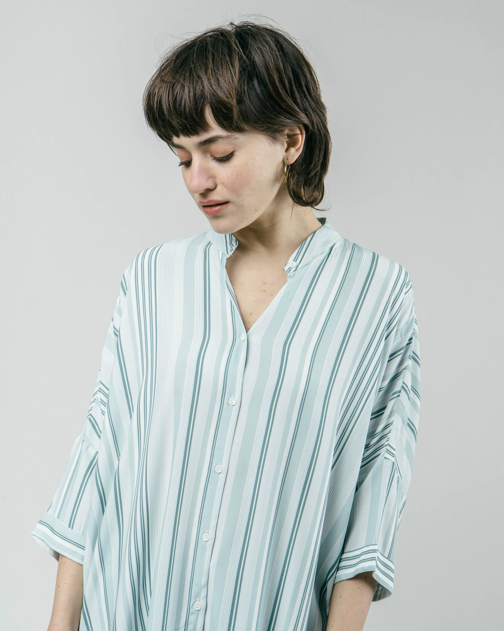 Aqua Promenade Oversized Dress - Image 5