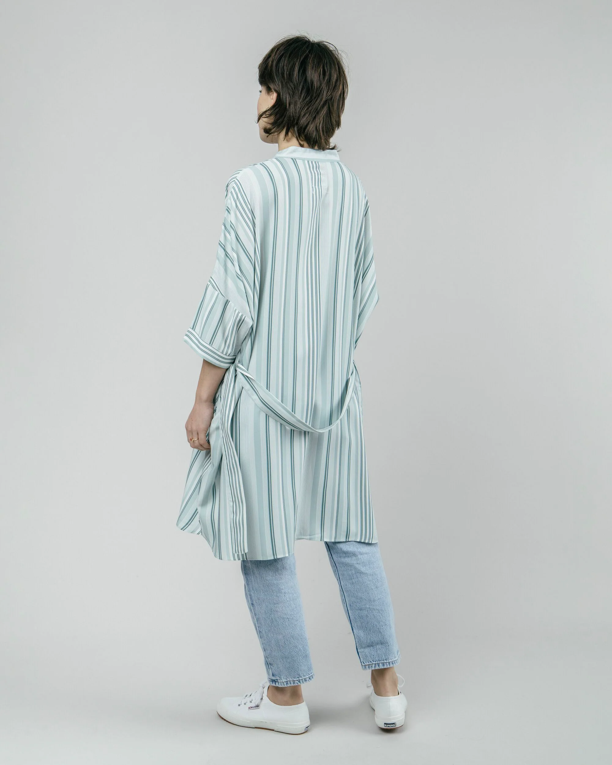 Aqua Promenade Oversized Dress - Image 6