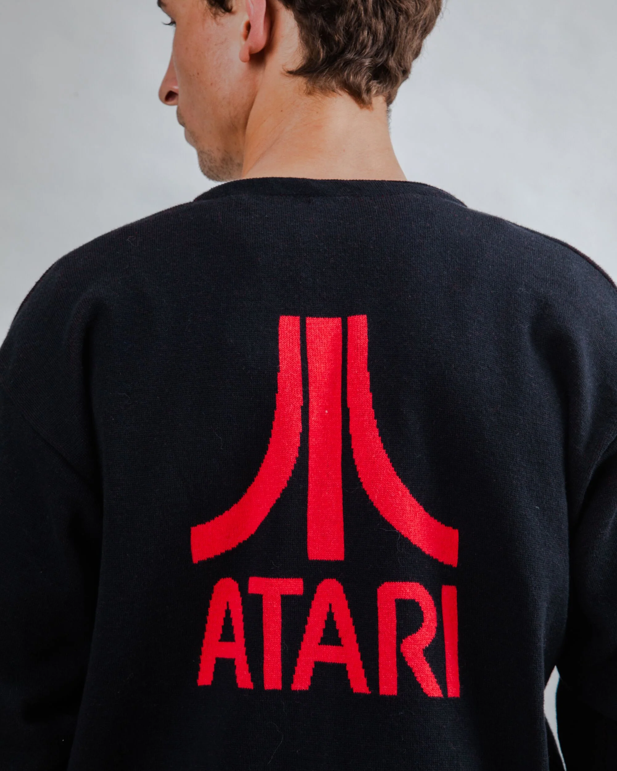 Atari Cardigan Logo Jacquard - Image 5