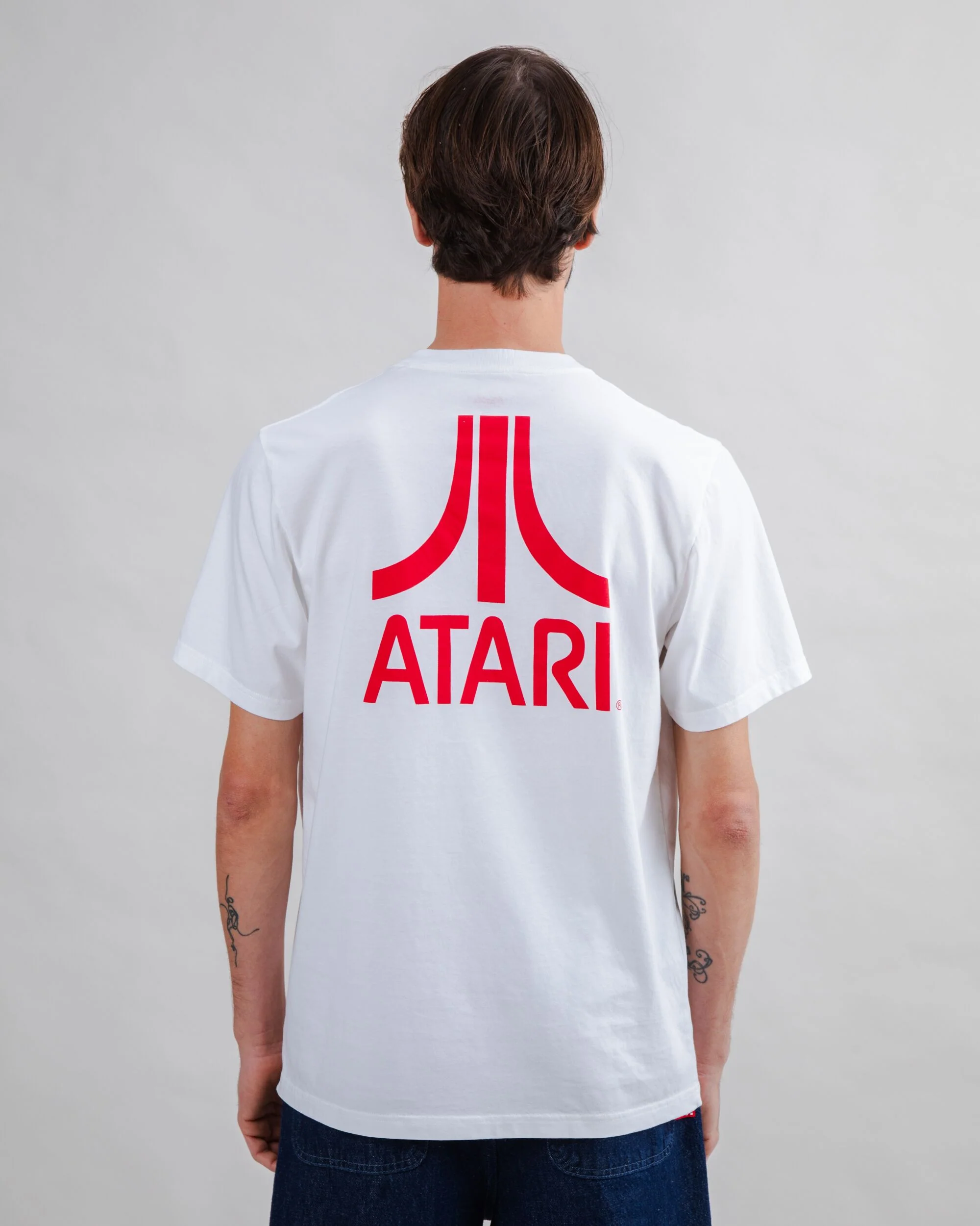 Atari Logo Tshirt White - Image 5