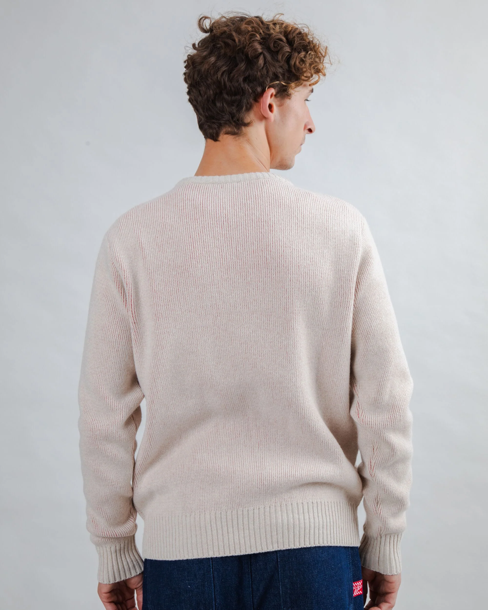 Atari Sweater Logo Jacquard Red - Image 5