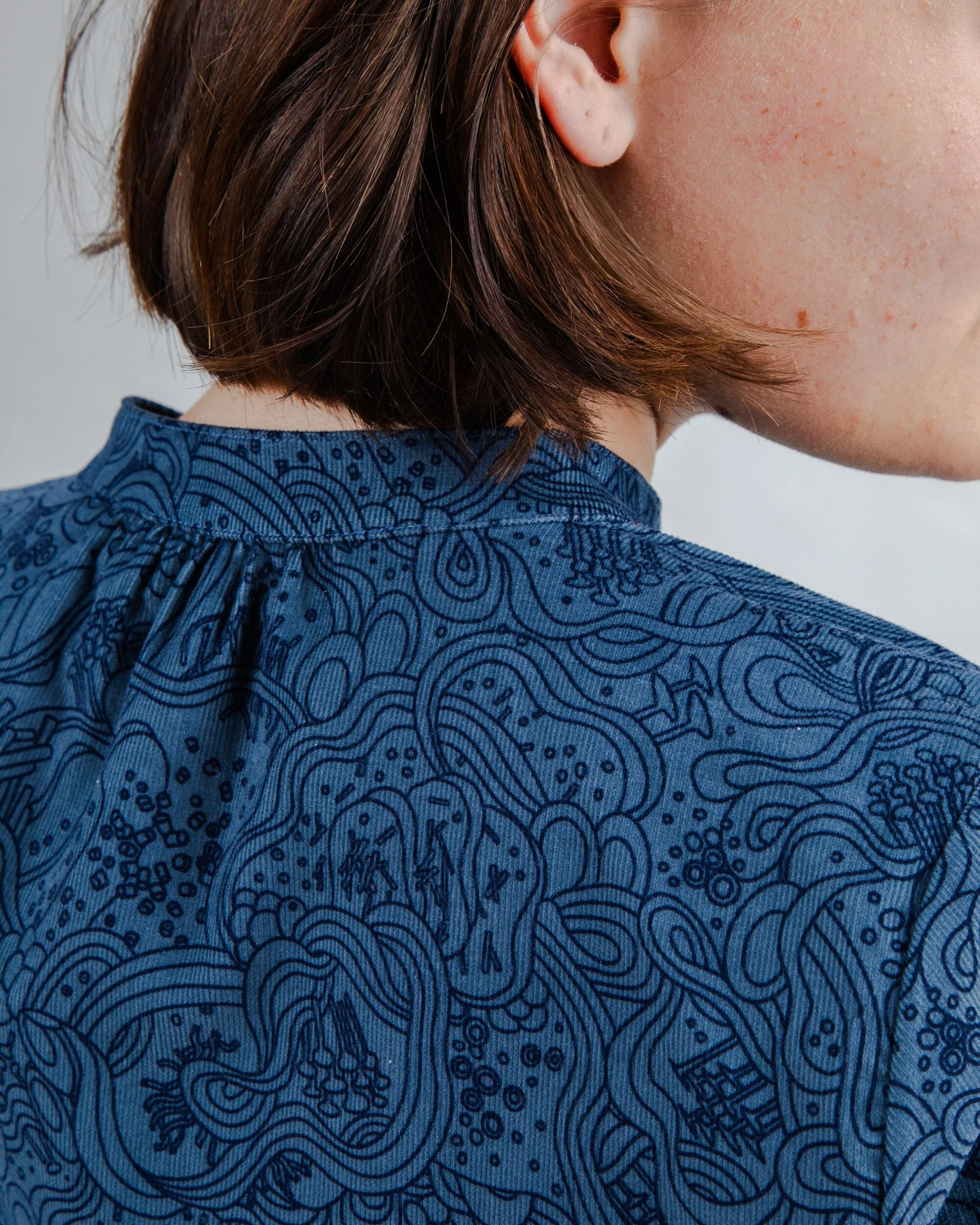 Baby Cord Noodles Blouse - Image 6