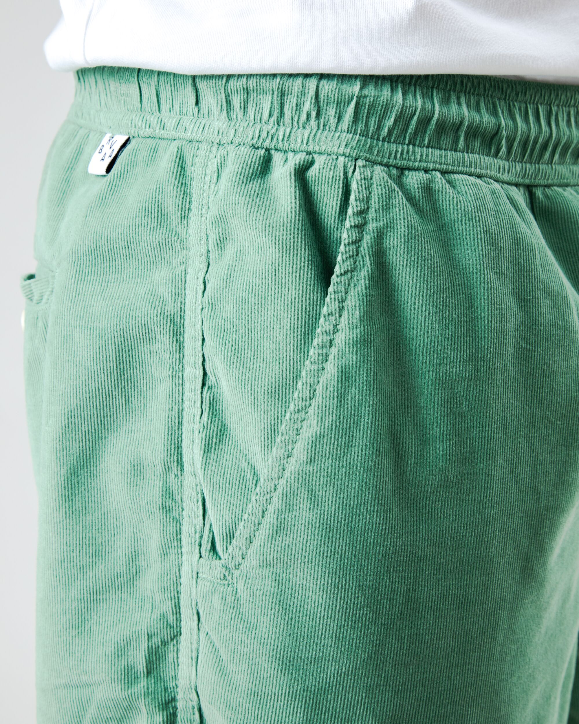 Baby Cord Short Light Green - Image 3
