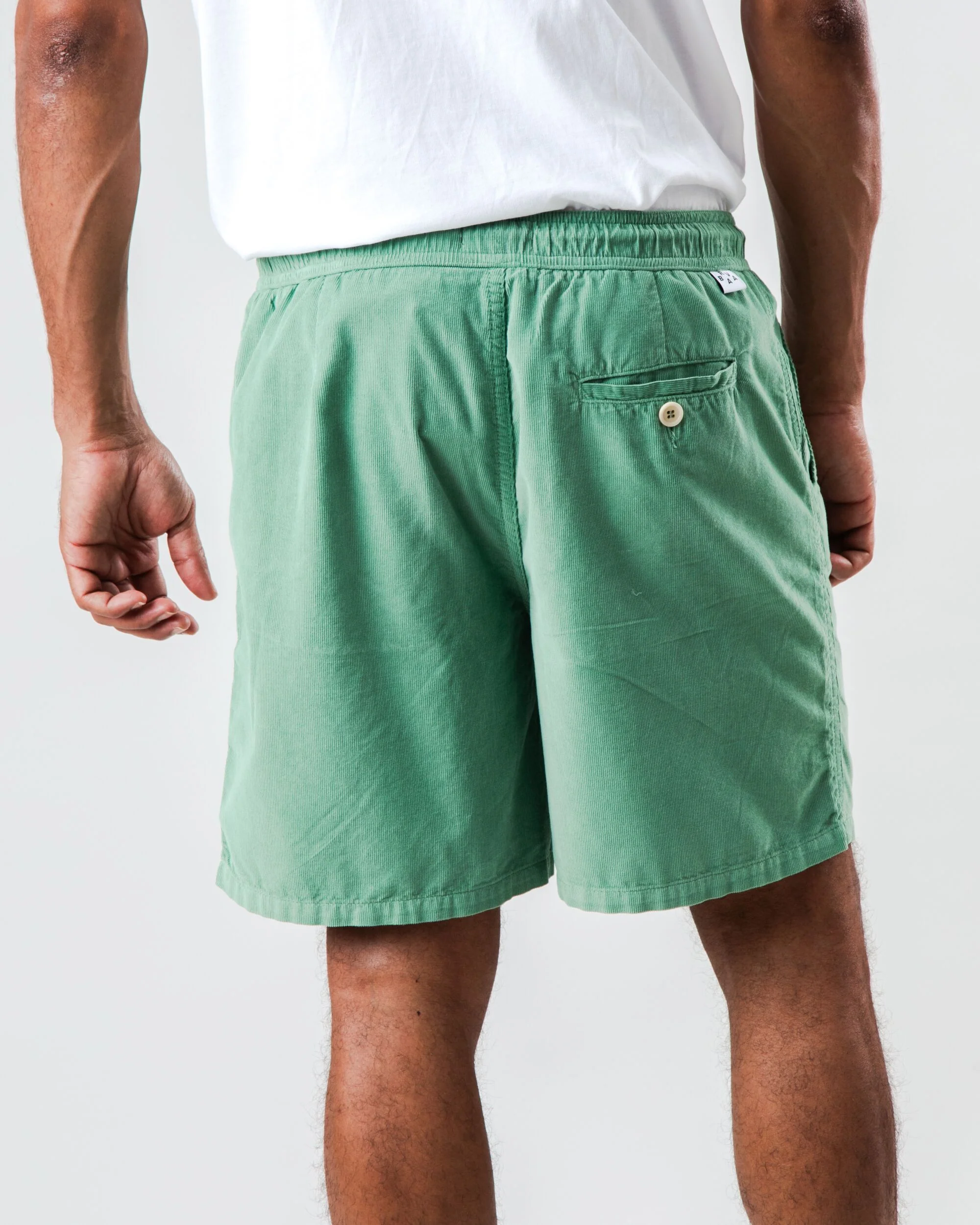 Baby Cord Short Light Green - Image 4