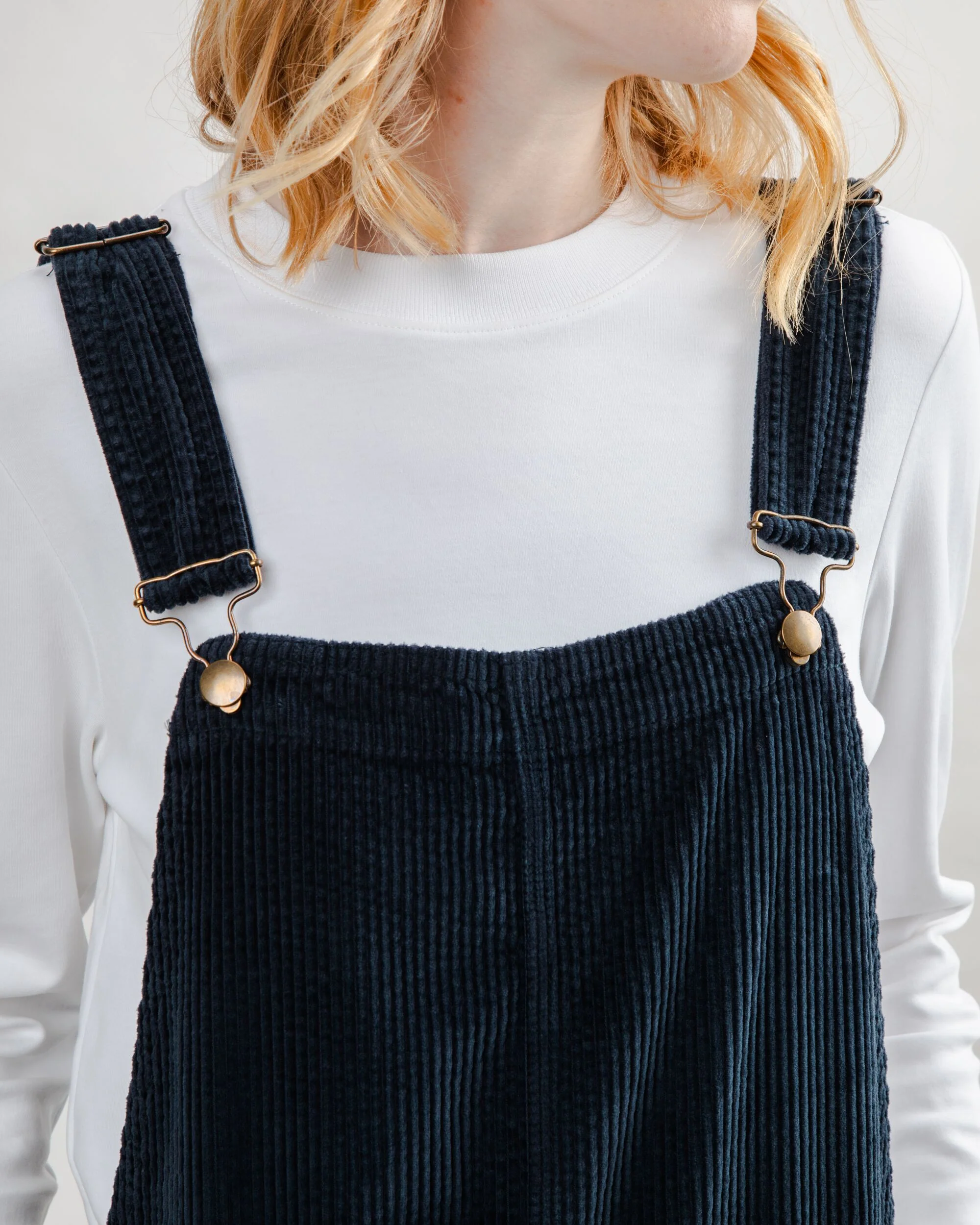Corduroy Overall Navy - Image 4