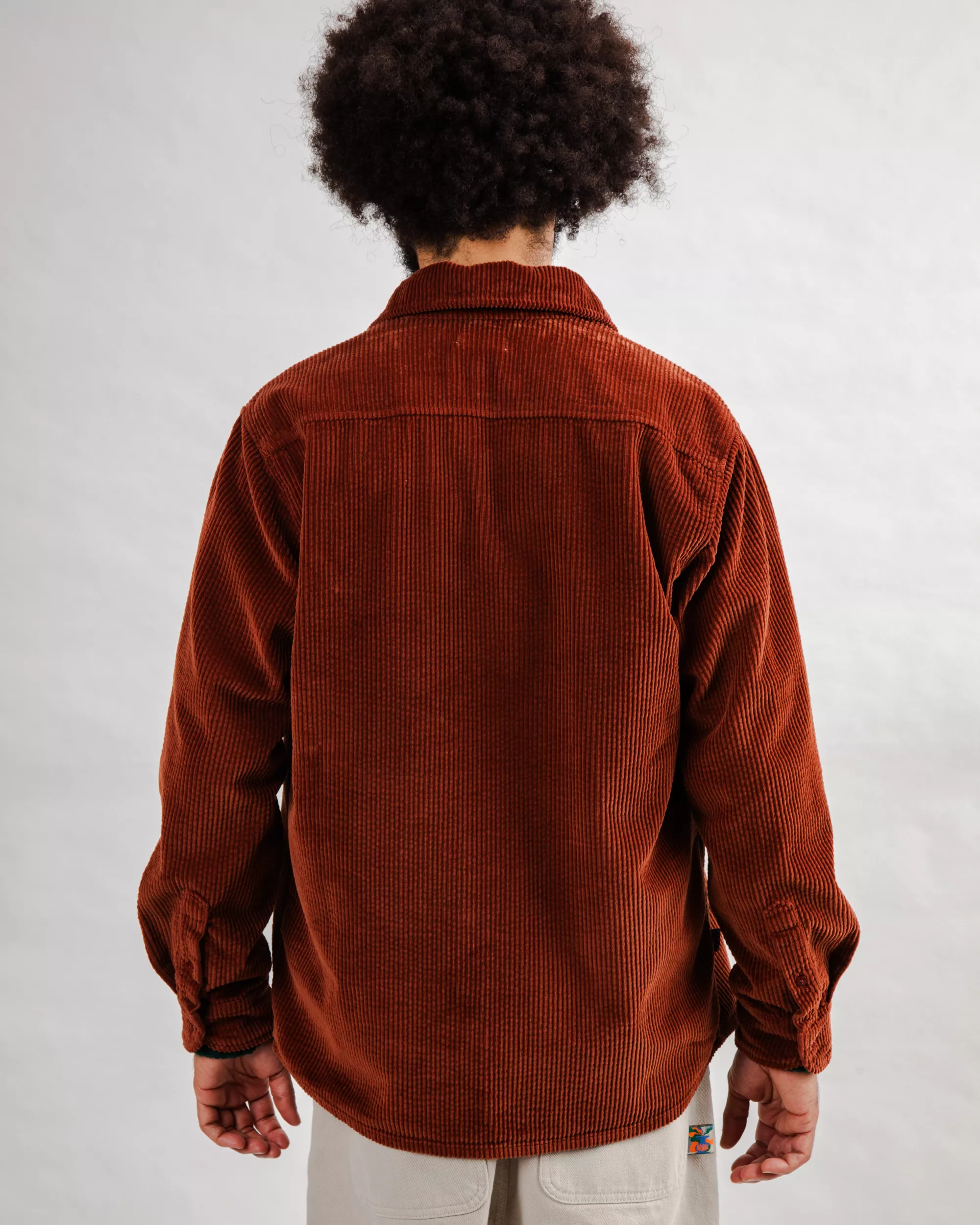 Corduroy Overshirt Copper - Image 5
