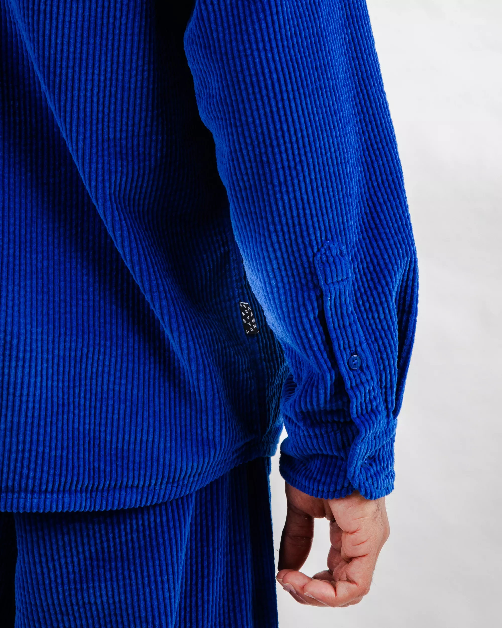 Corduroy Overshirt Klein Blue - Image 6