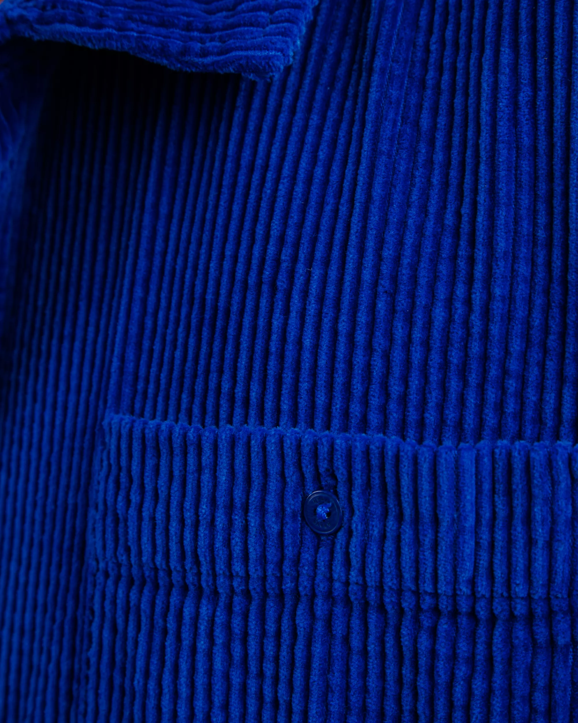 Corduroy Overshirt Klein Blue - Image 7