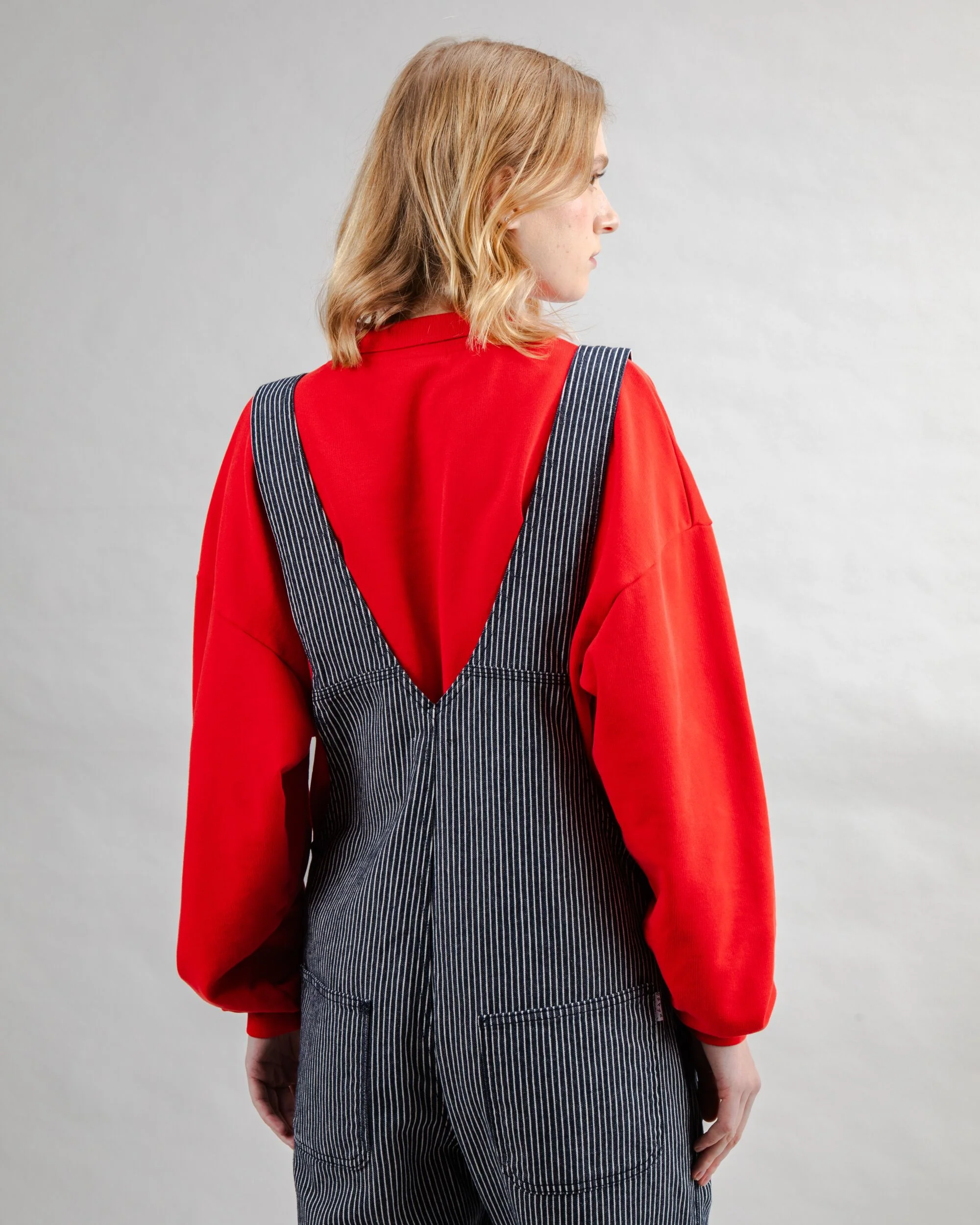 Denim Stripes Overall - Image 3