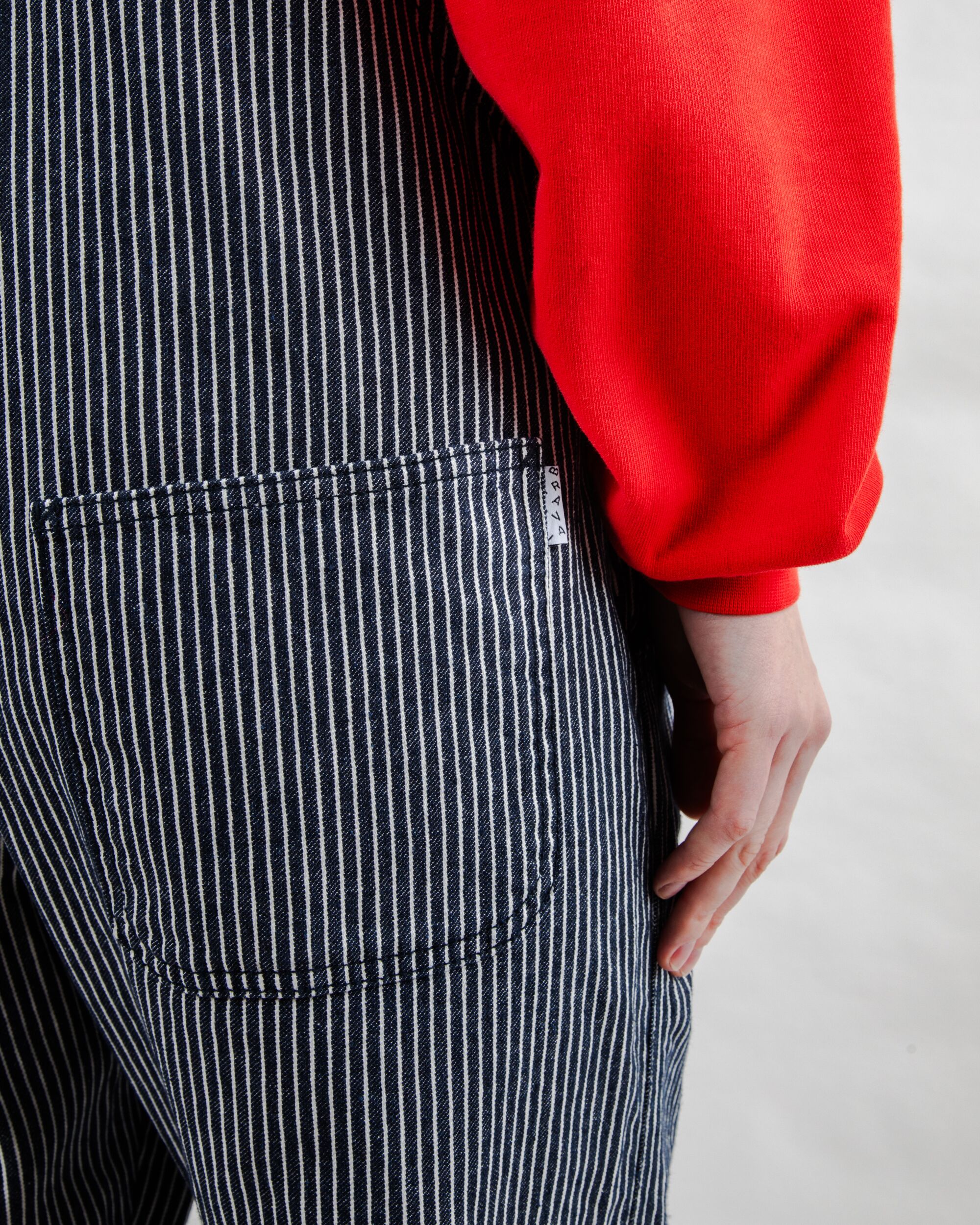Denim Stripes Overall - Image 7