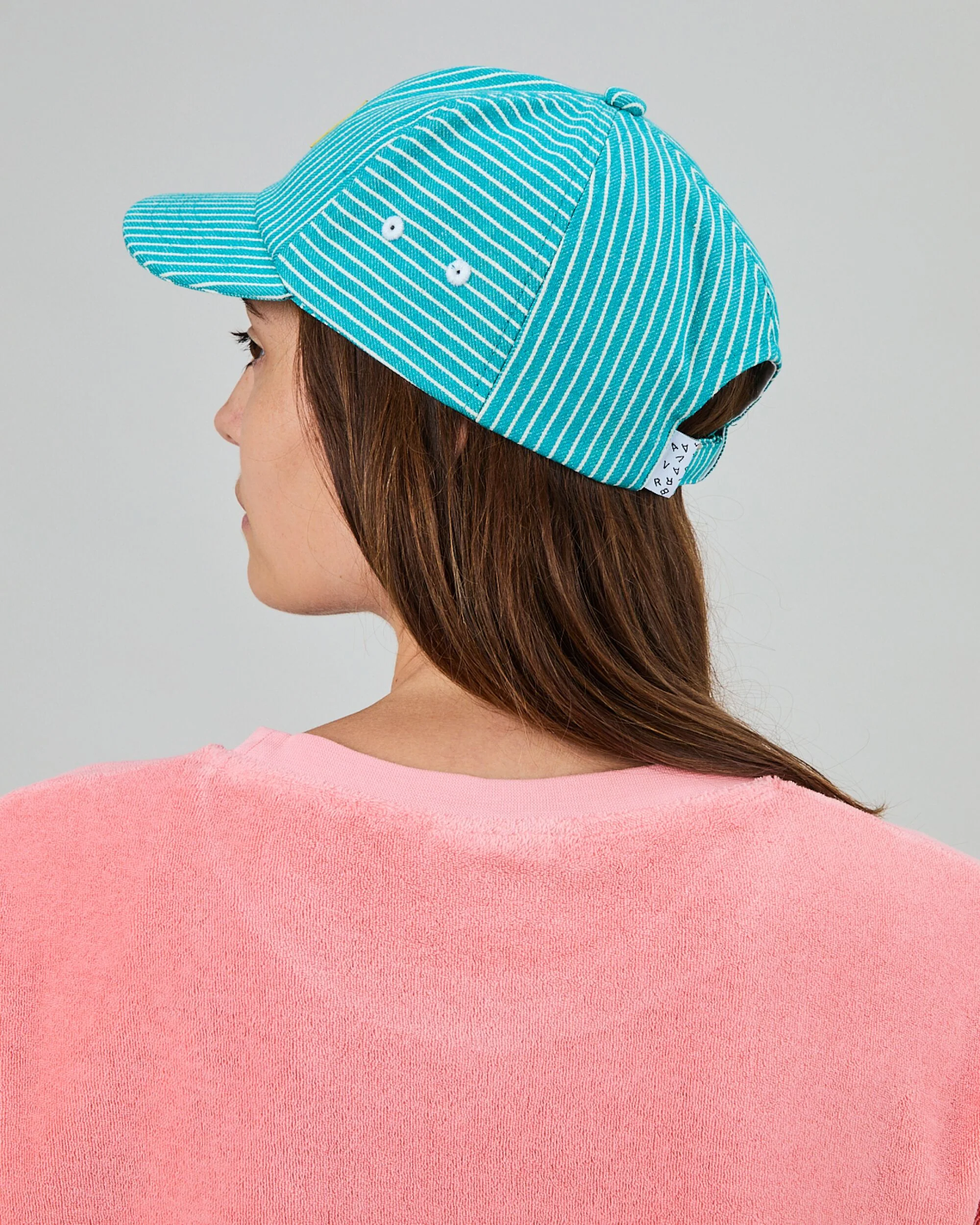 Denim Stripes Pixel Dolphin cap - Image 3