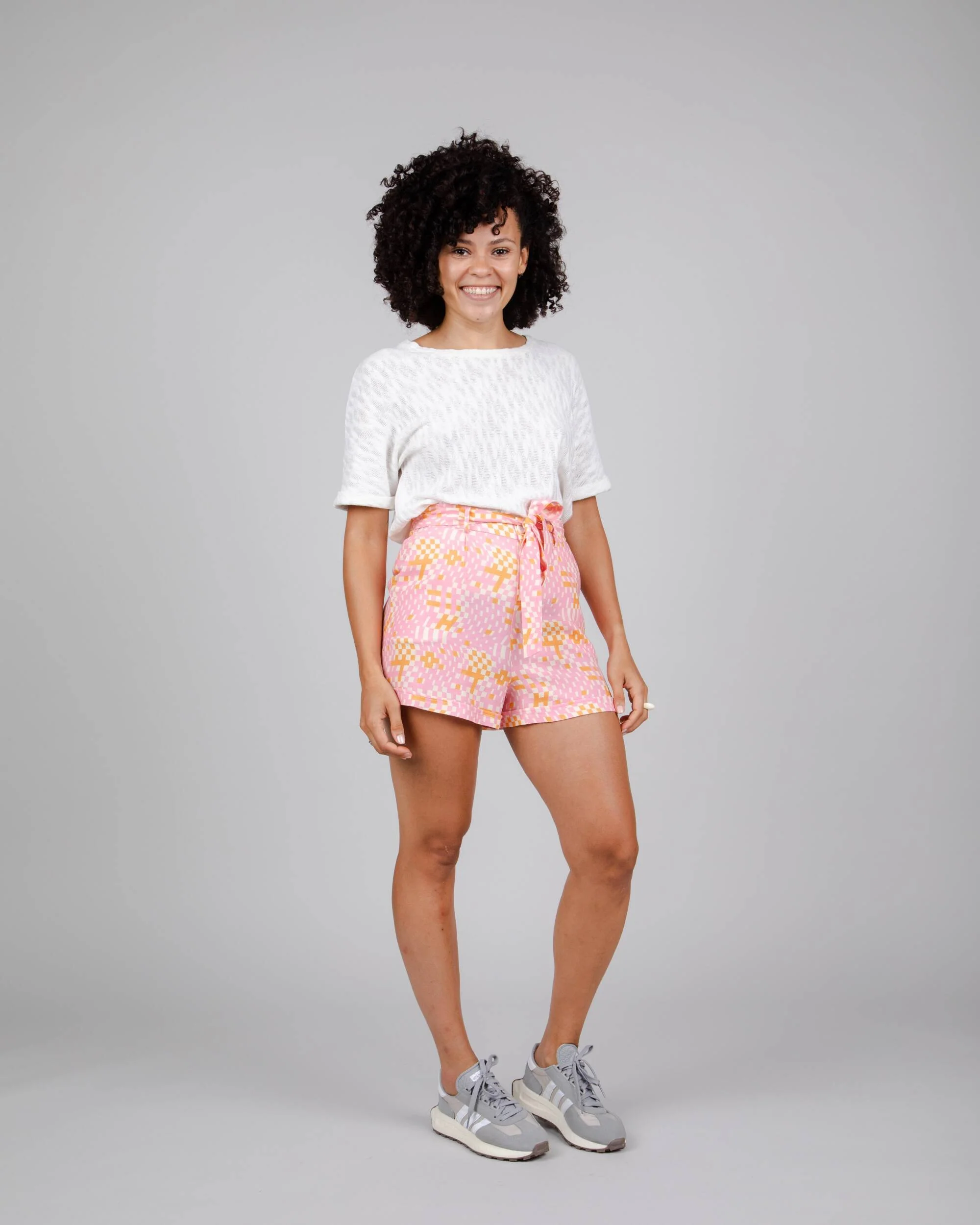 Dizzy Belted Shorts Rose - Image 3