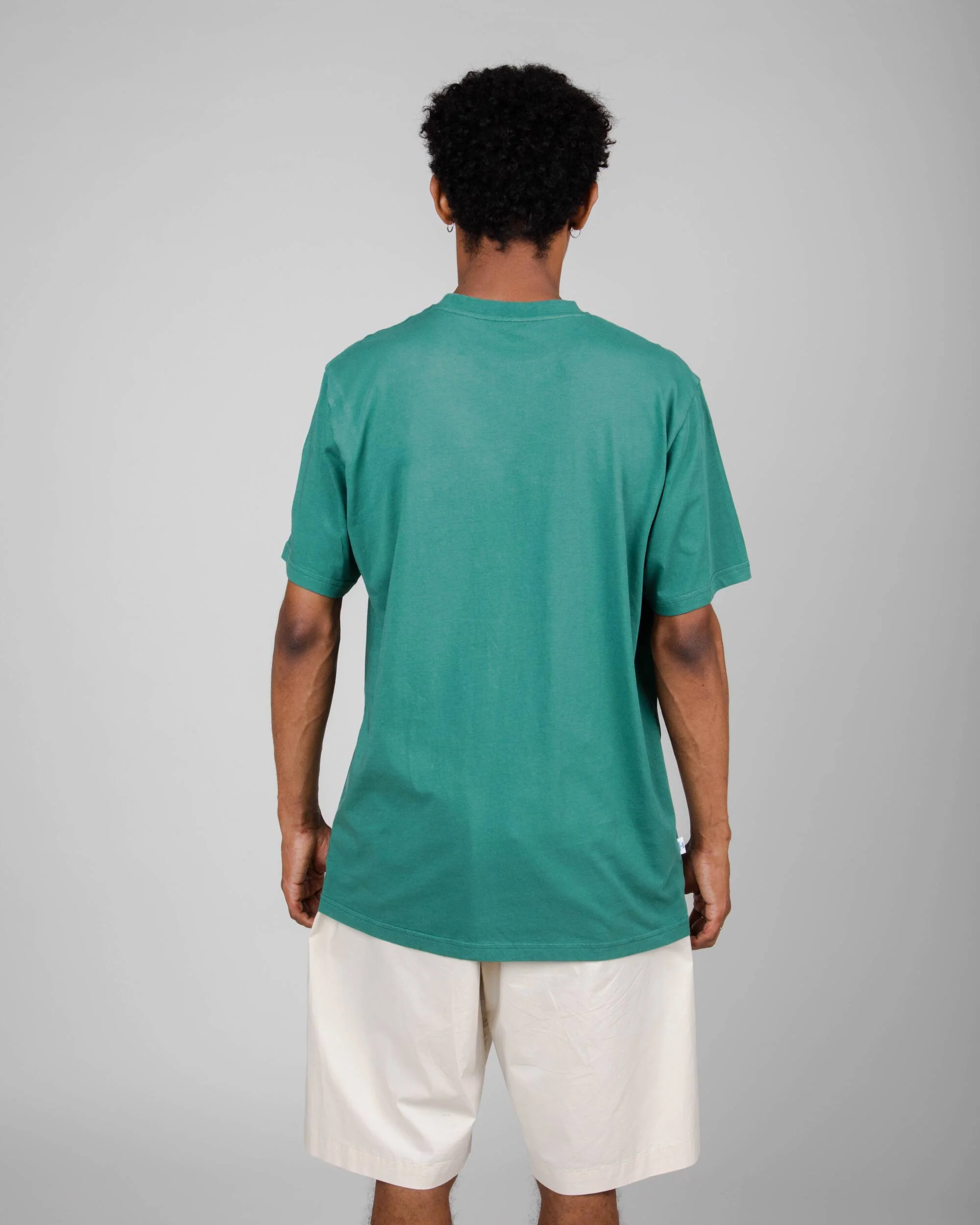 Asis Percales Heart T-Shirt Green - Image 6
