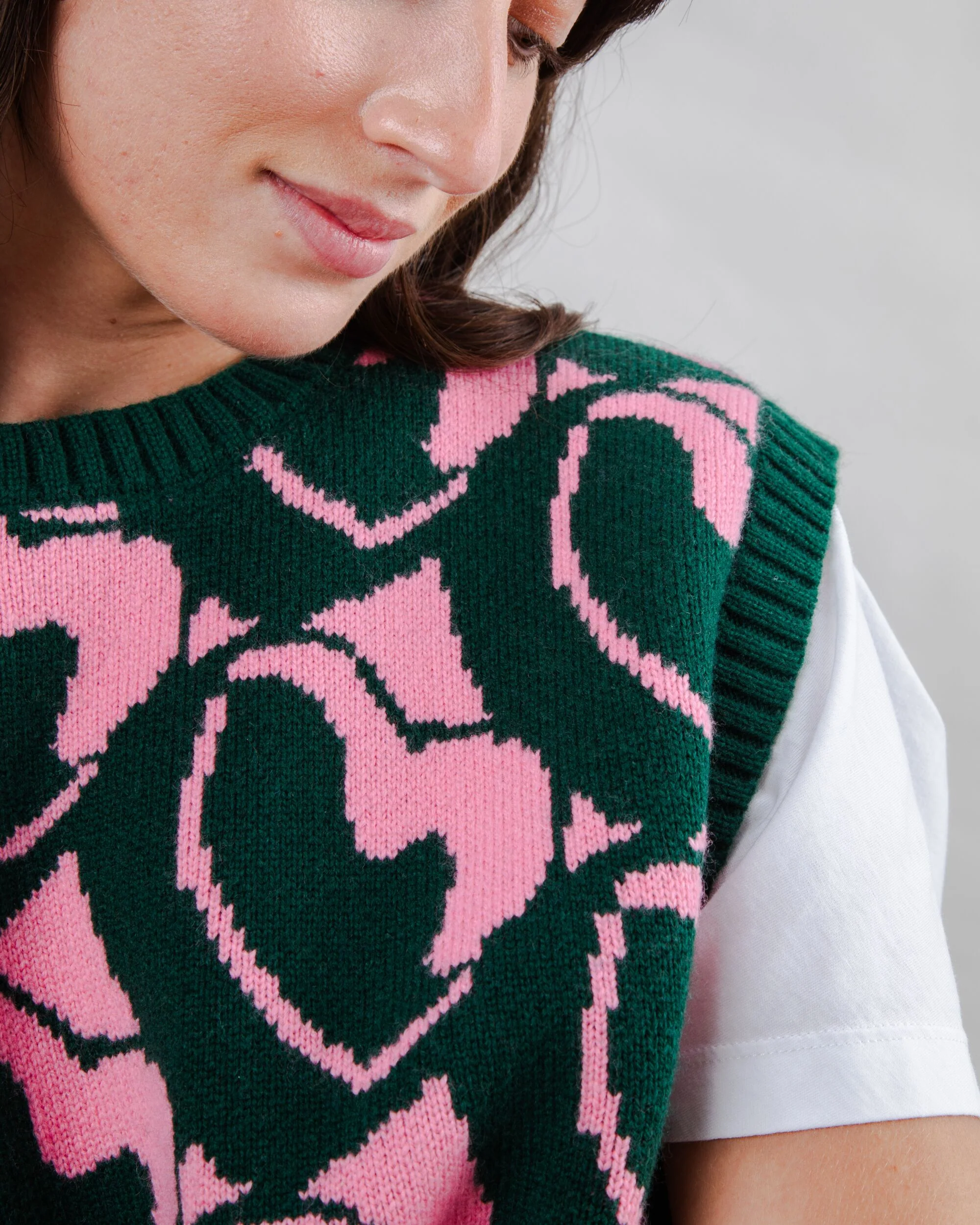 Heart Wool Vest - Image 4
