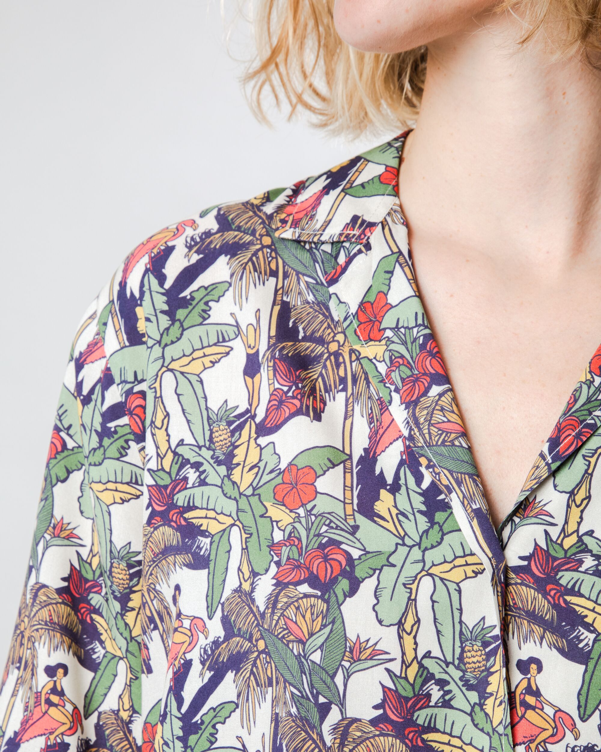 Helios Aloha Blouse Ecru - Image 4