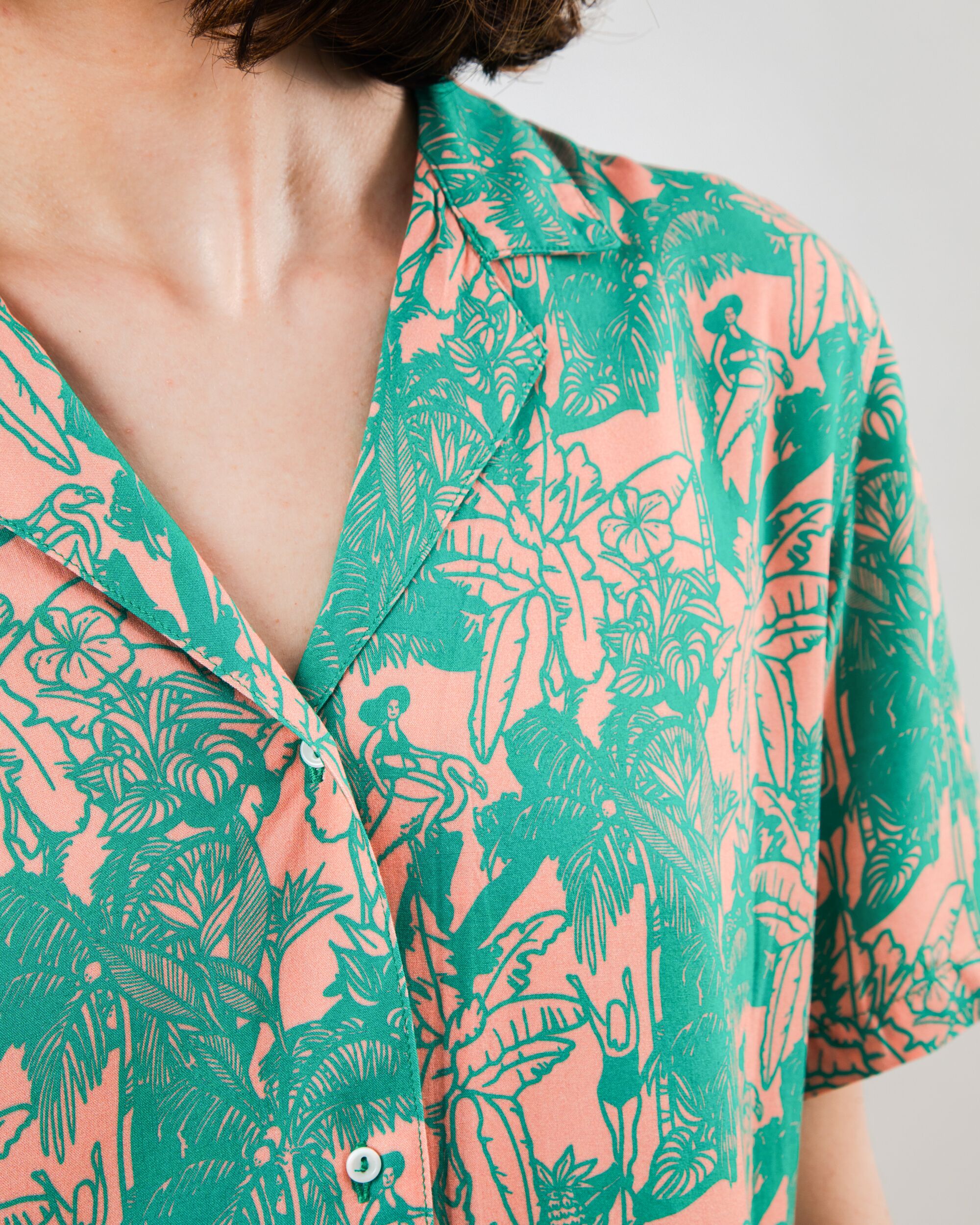 Helios Aloha Blouse Pink - Image 3