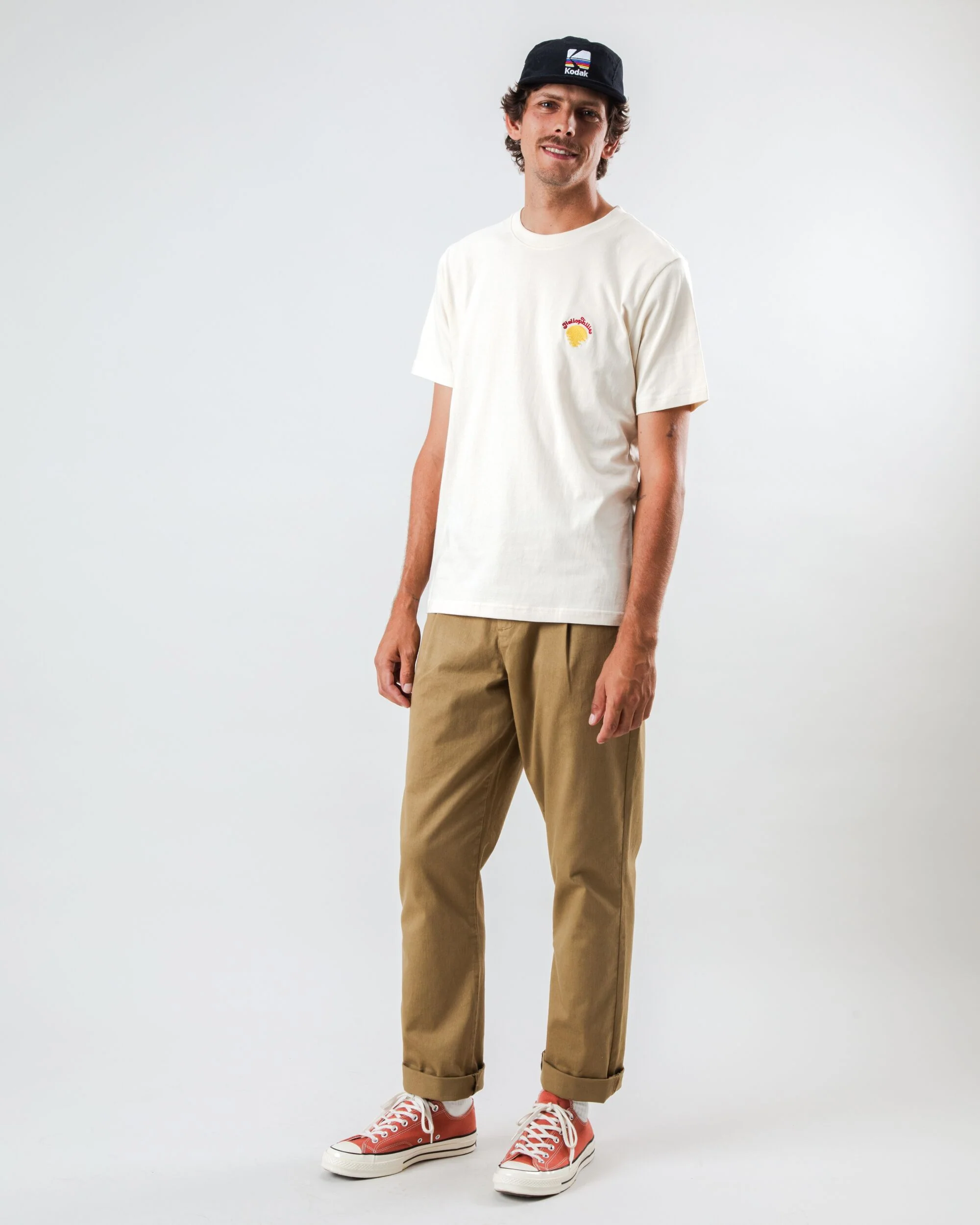 Helios T-shirt Ecru - Image 3