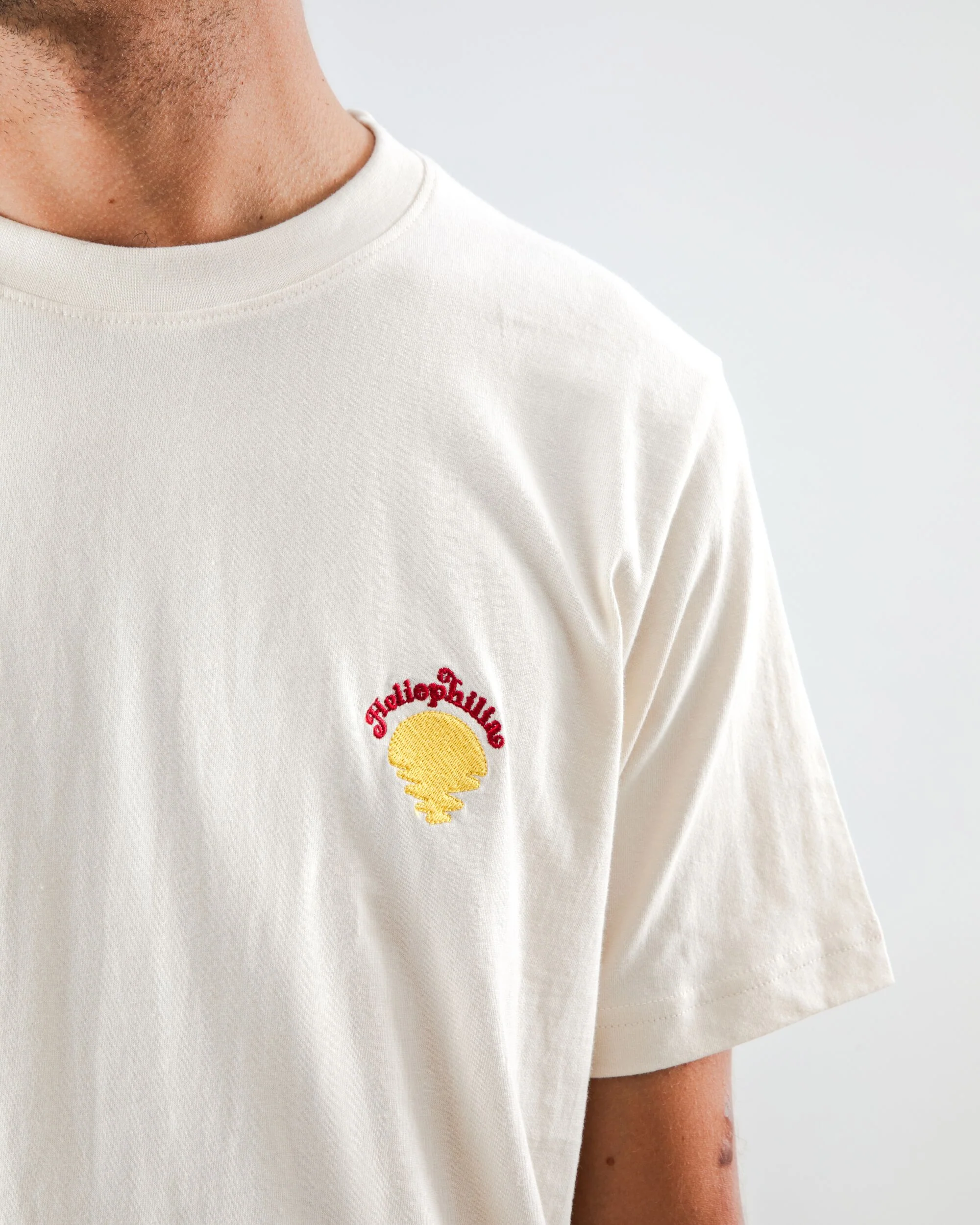 Helios T-shirt Ecru - Image 4