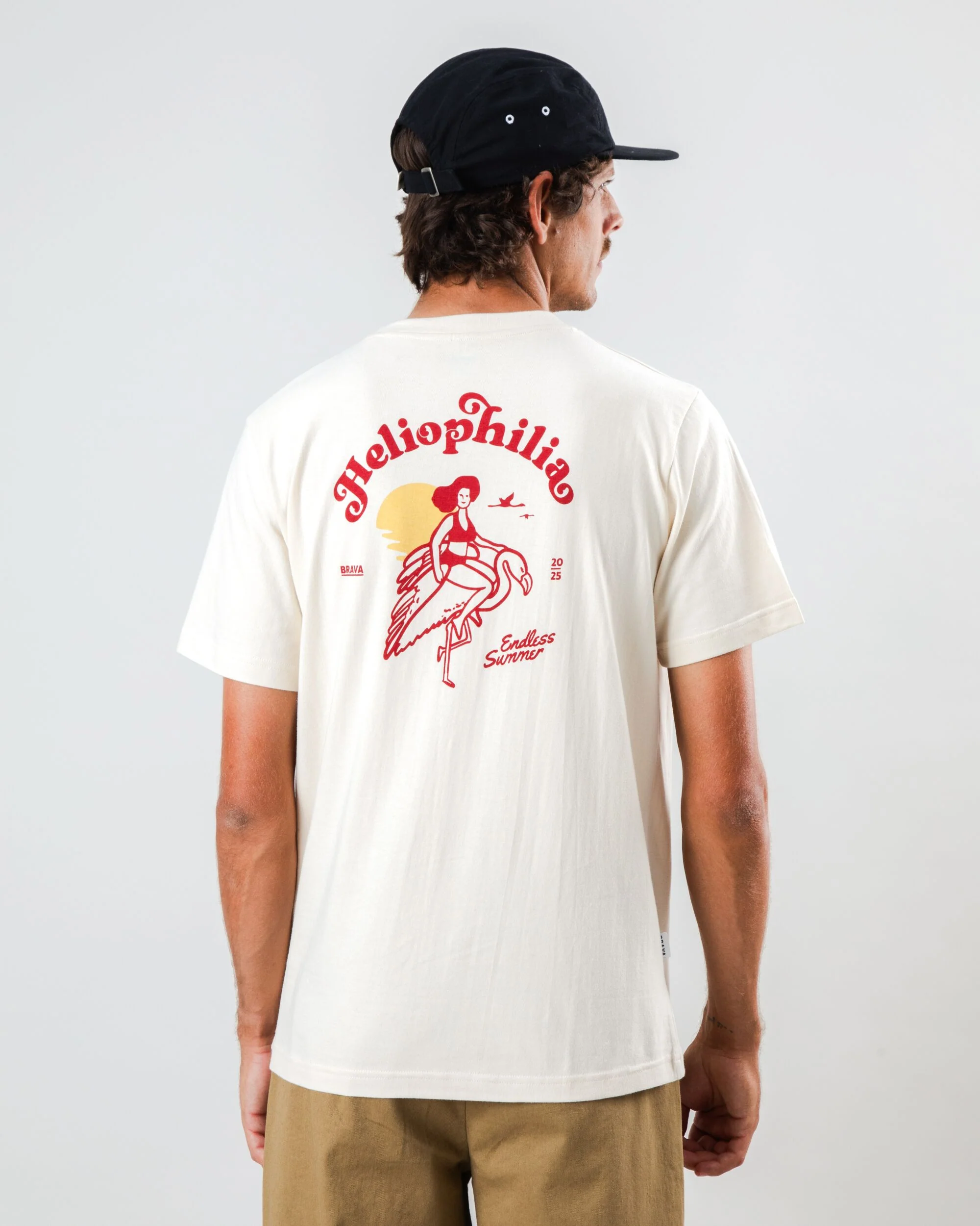 Helios T-shirt Ecru - Image 5