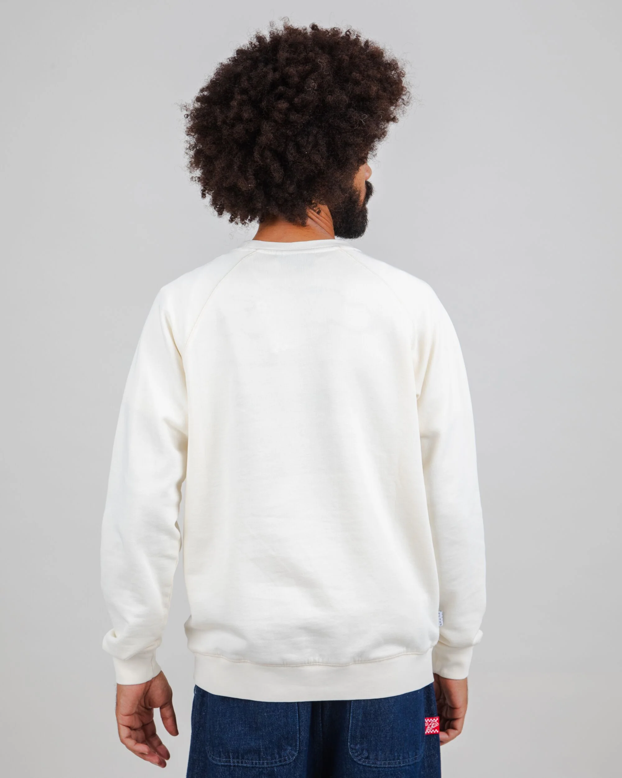 Hot & Brava Pizza Sweatshirt White - Image 5