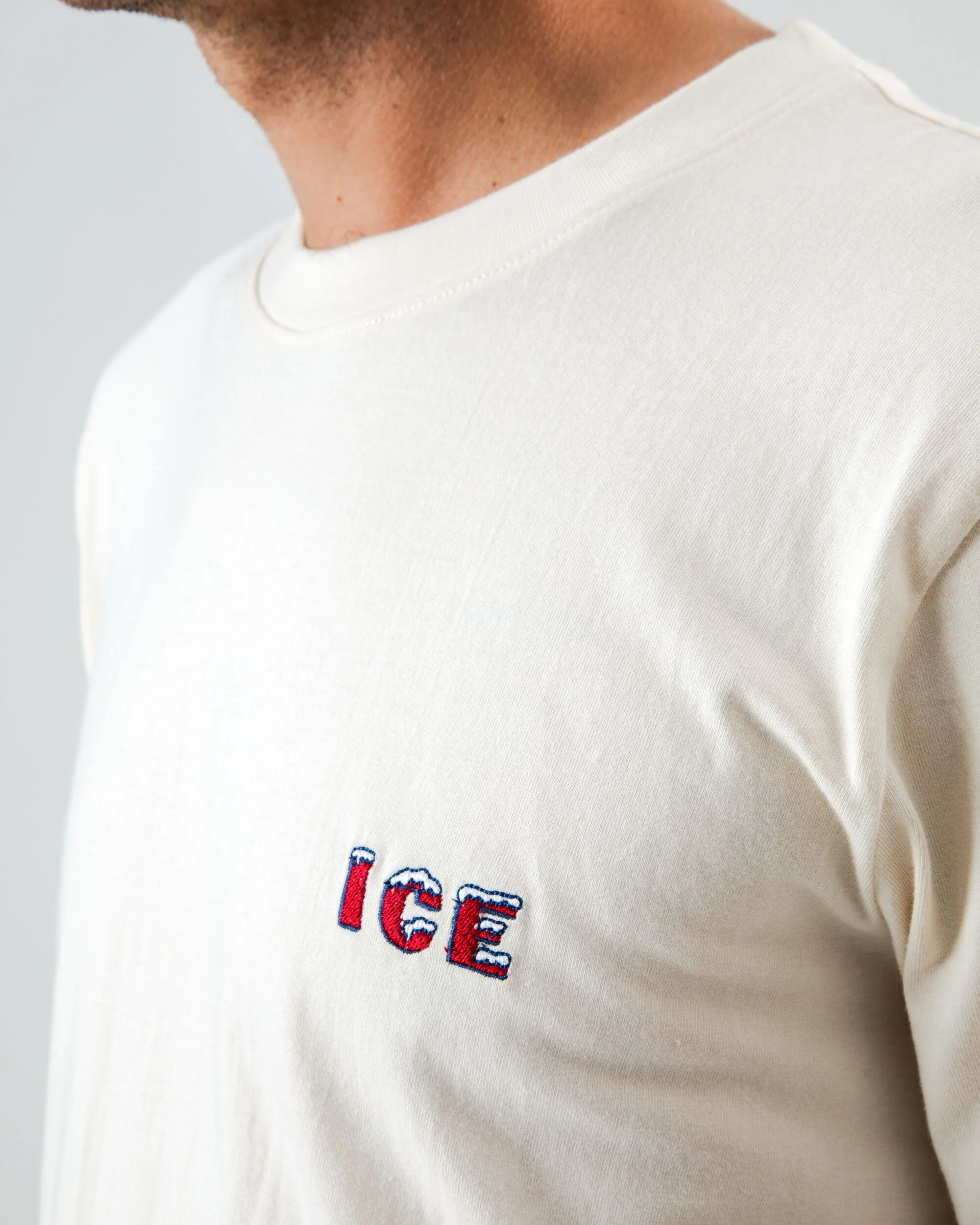 Ice Brava T-shirt Ecru - Image 4