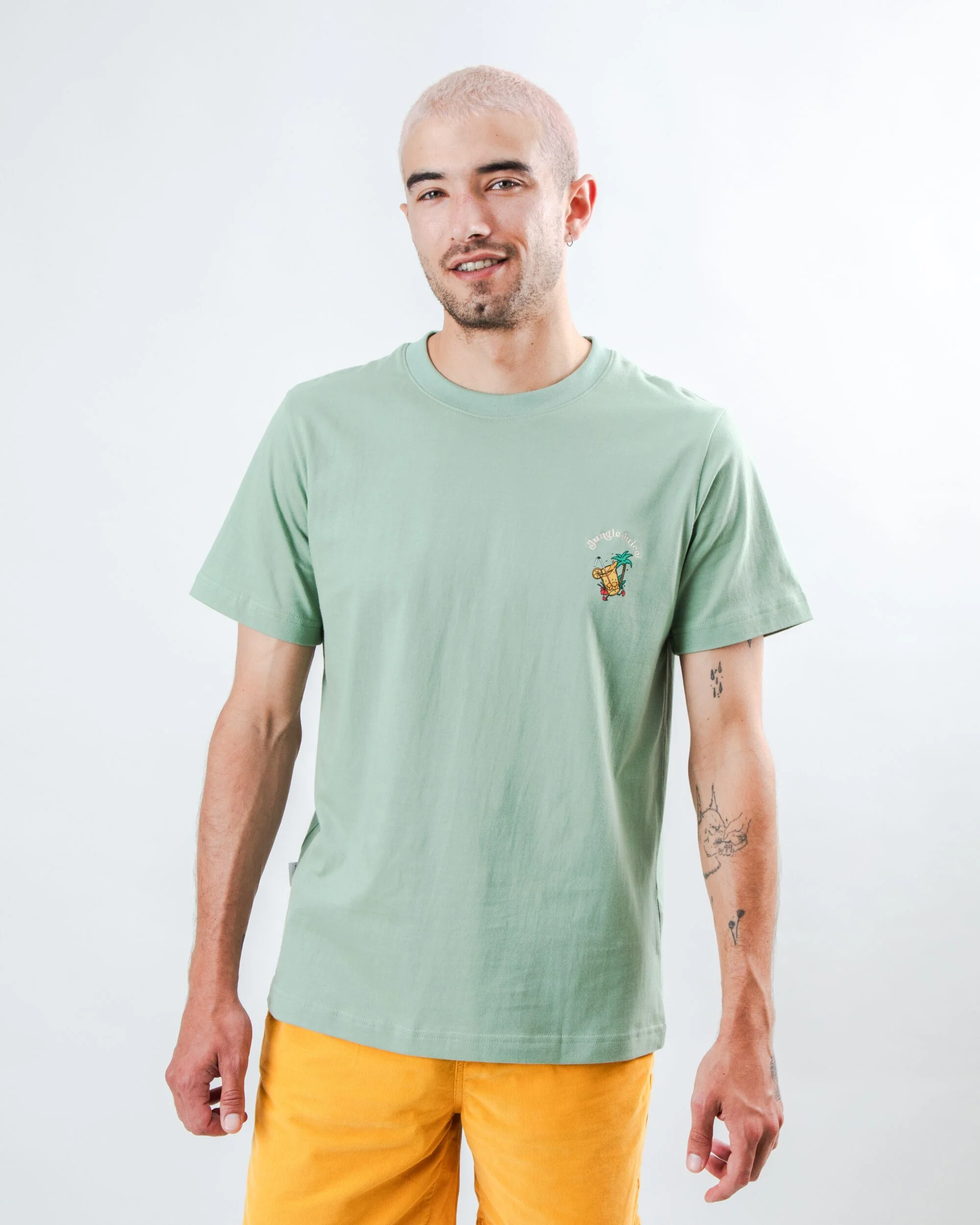 Jungle Juice T-shirt Light Green - Image 2