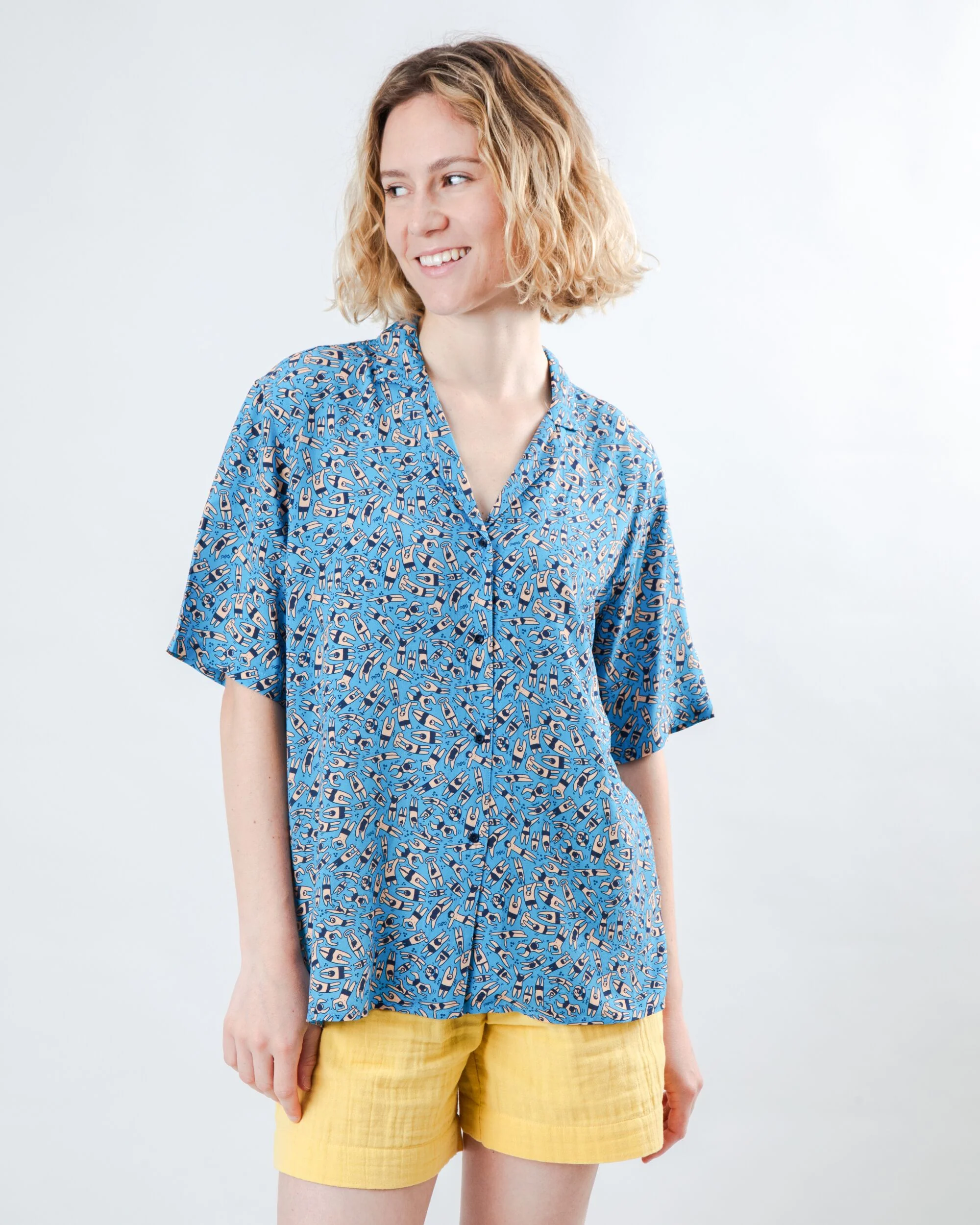 Just Swim Aloha Blouse - Image 2