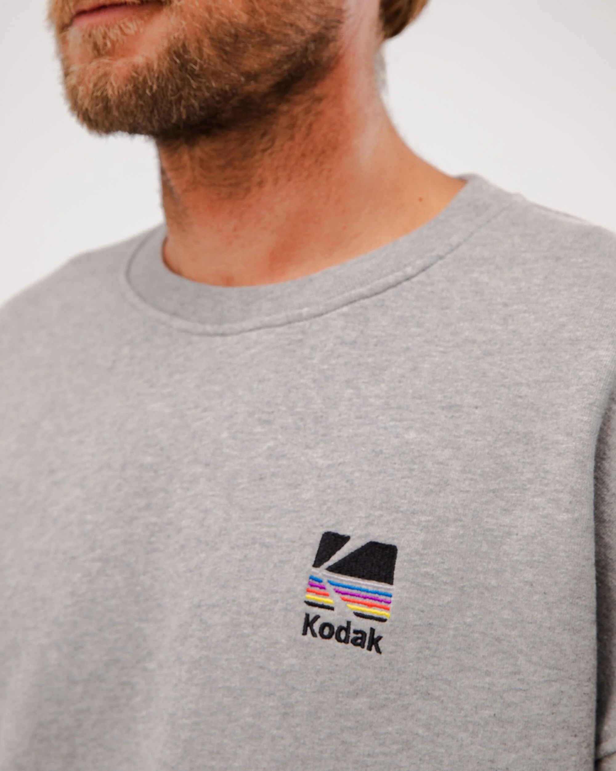 Kodak Color Oversize Sweatshirt Grey - Image 3
