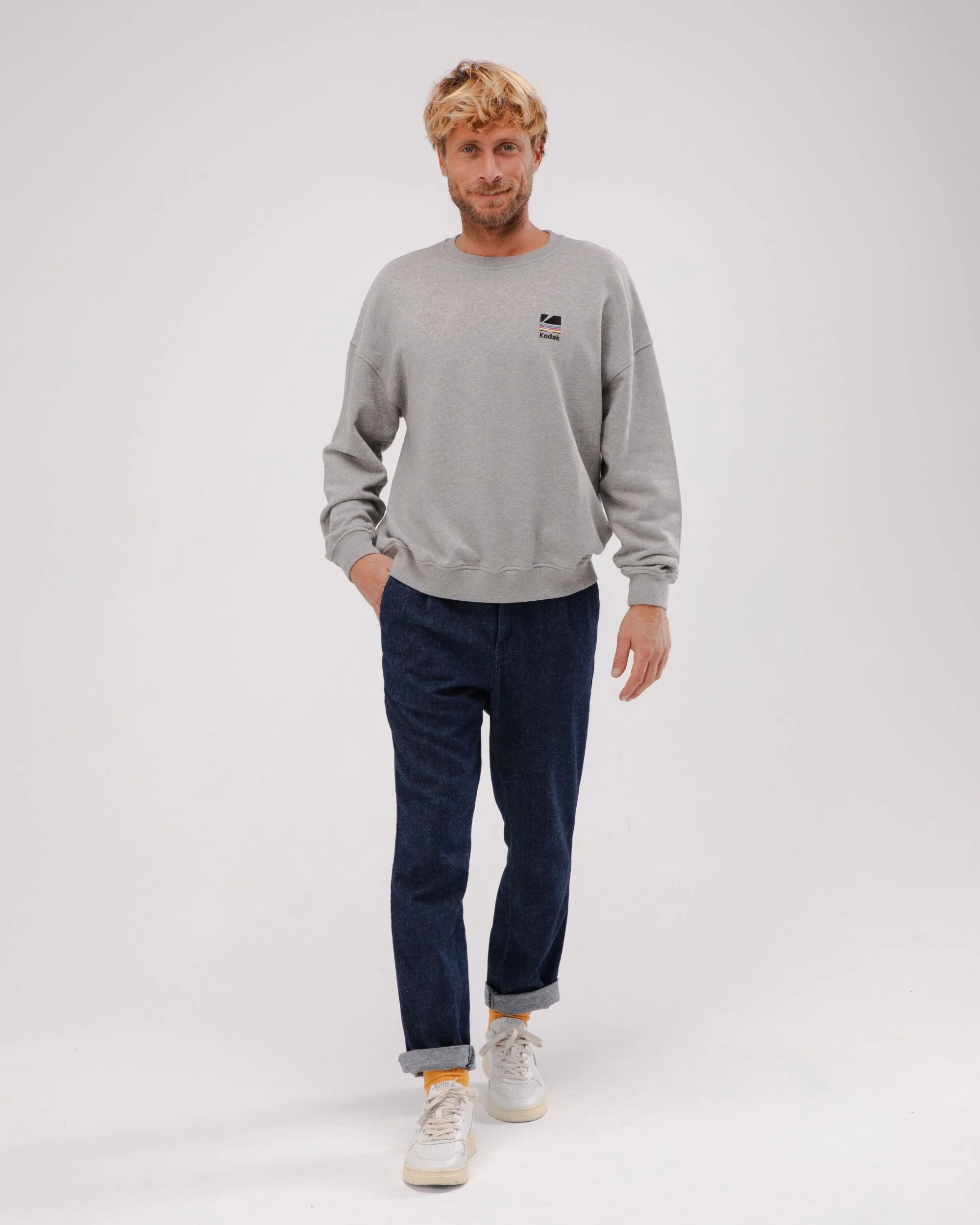 Kodak Color Oversize Sweatshirt Grey - Image 5
