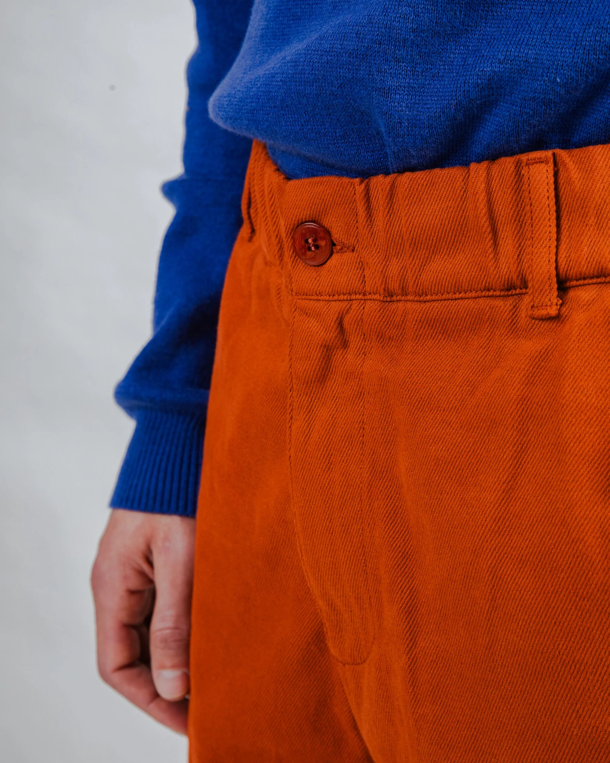 Loose Relaxed Pants Brown - Image 7