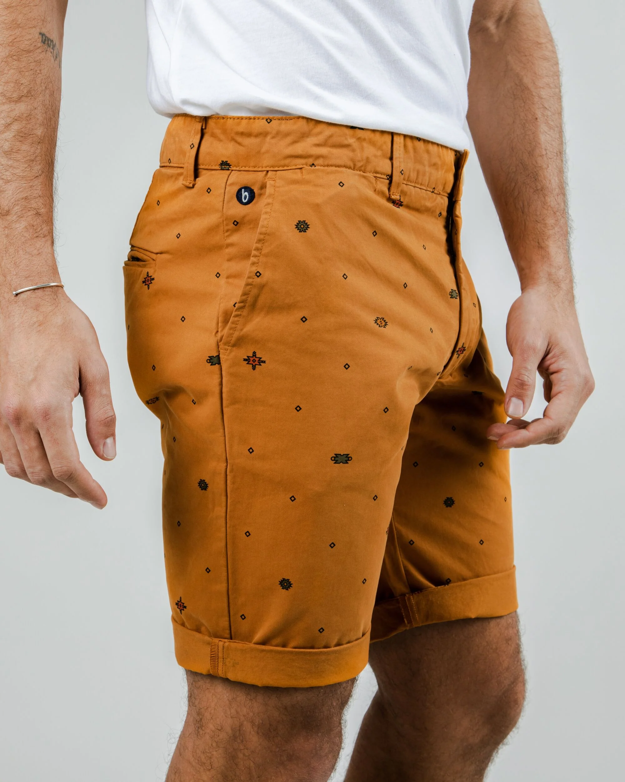 Ndebele Inka Gold Shorts - Image 3