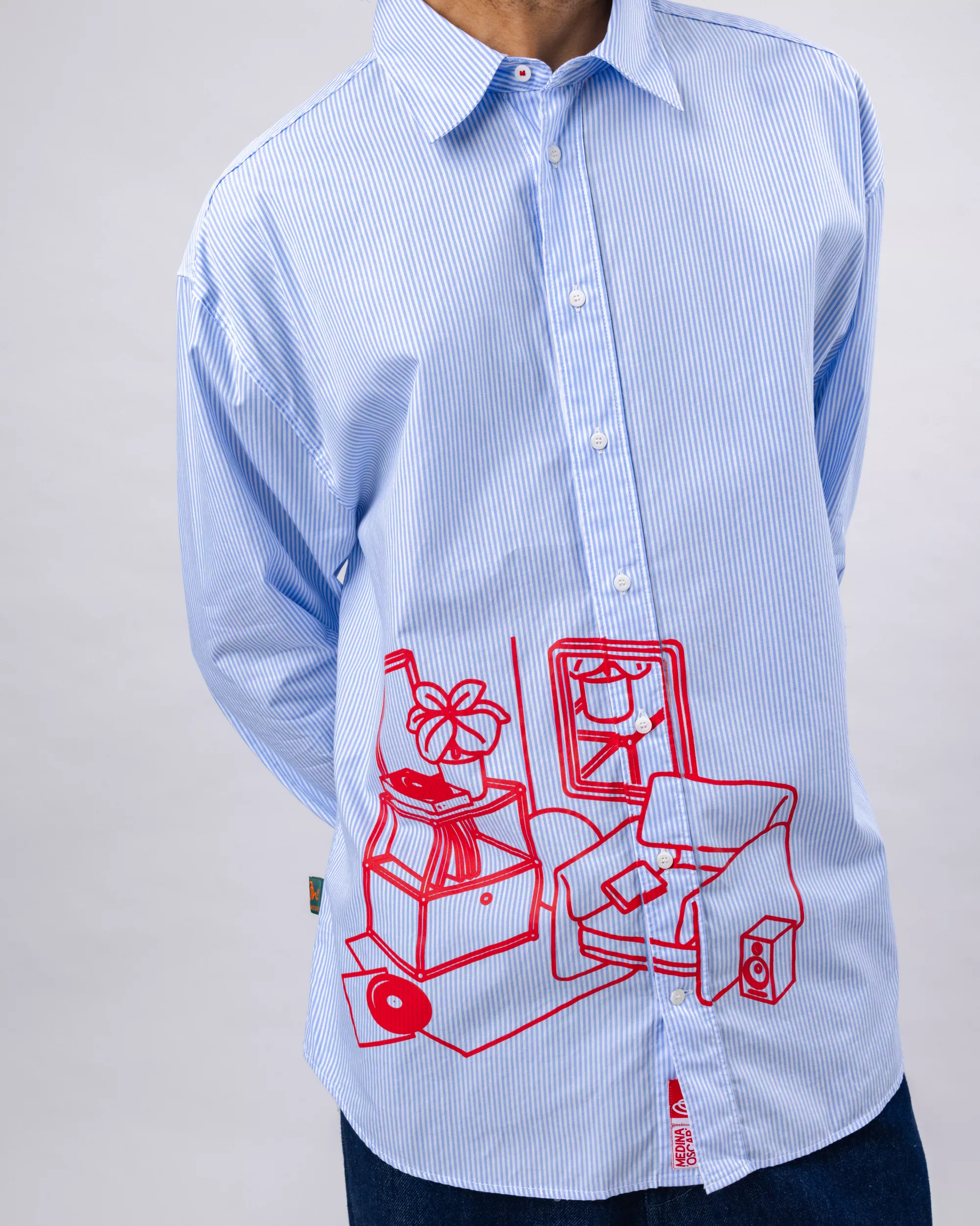 The Indoor Society Stripes Shirt - Image 2