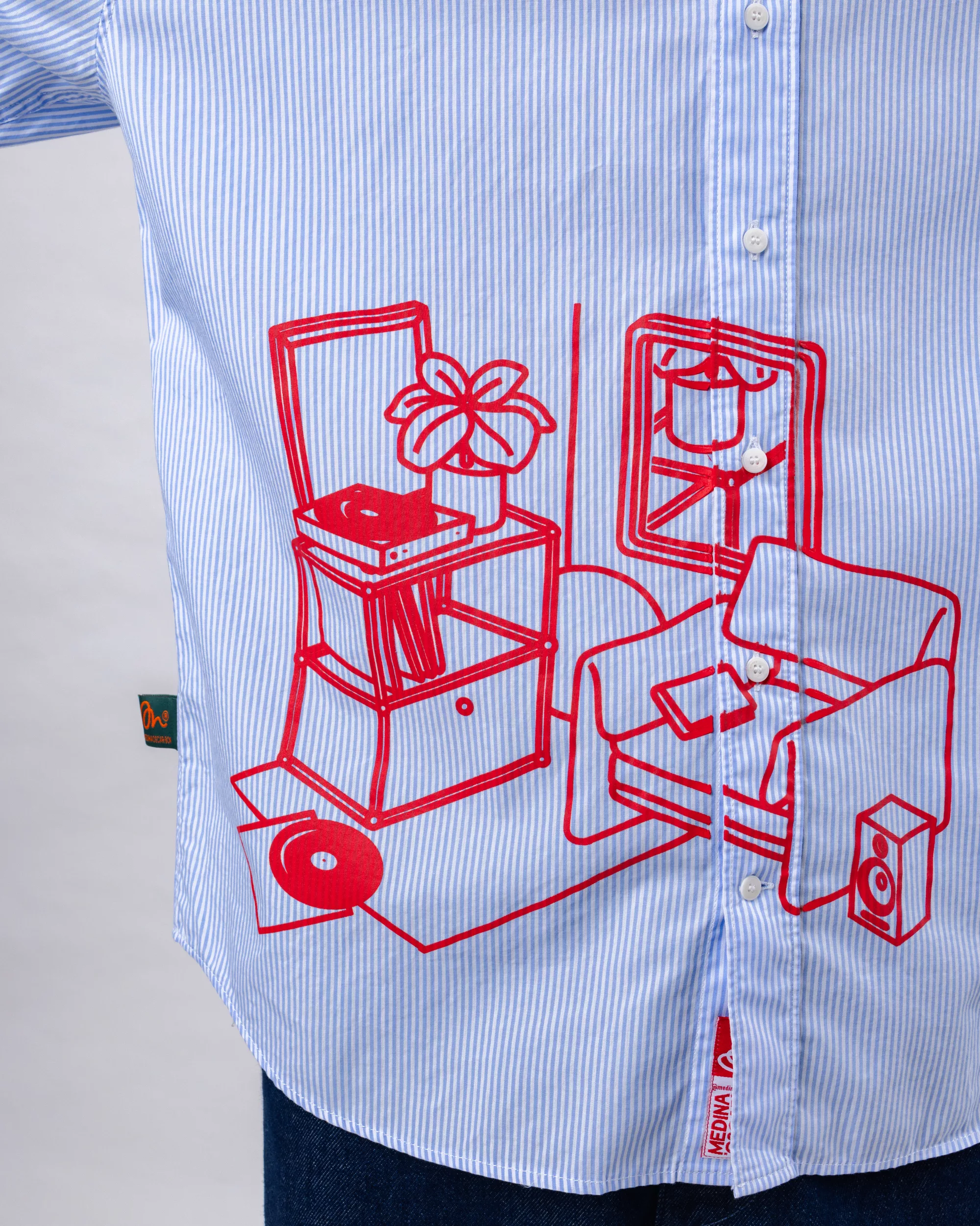 The Indoor Society Stripes Shirt - Image 4
