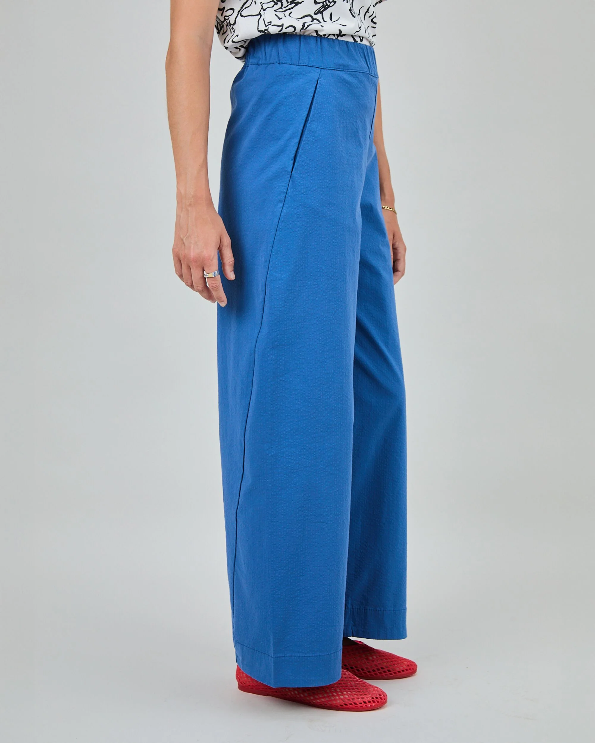 Picnic Oversize Pants Blue - Image 6