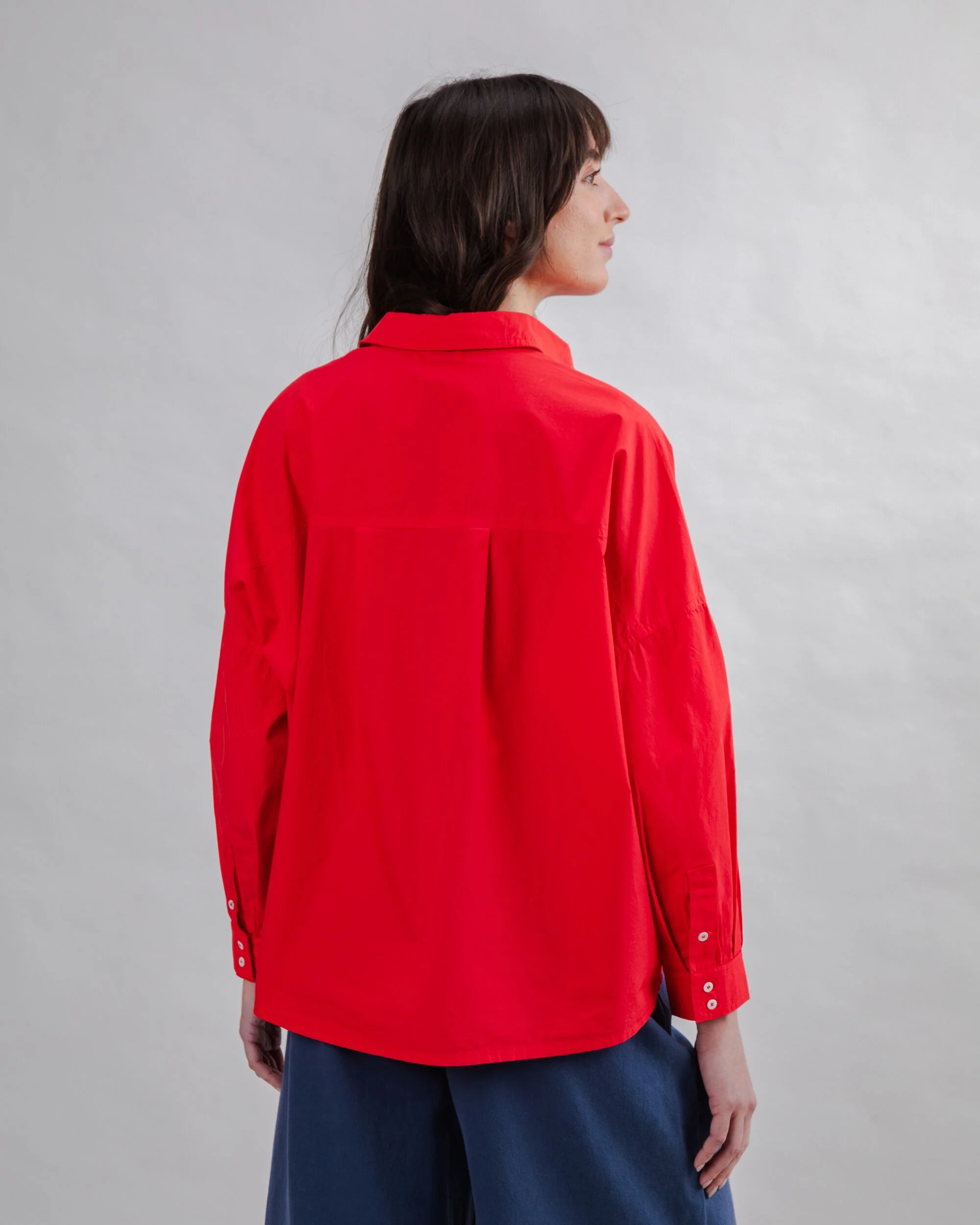 Oversize Red Shirt - Image 5