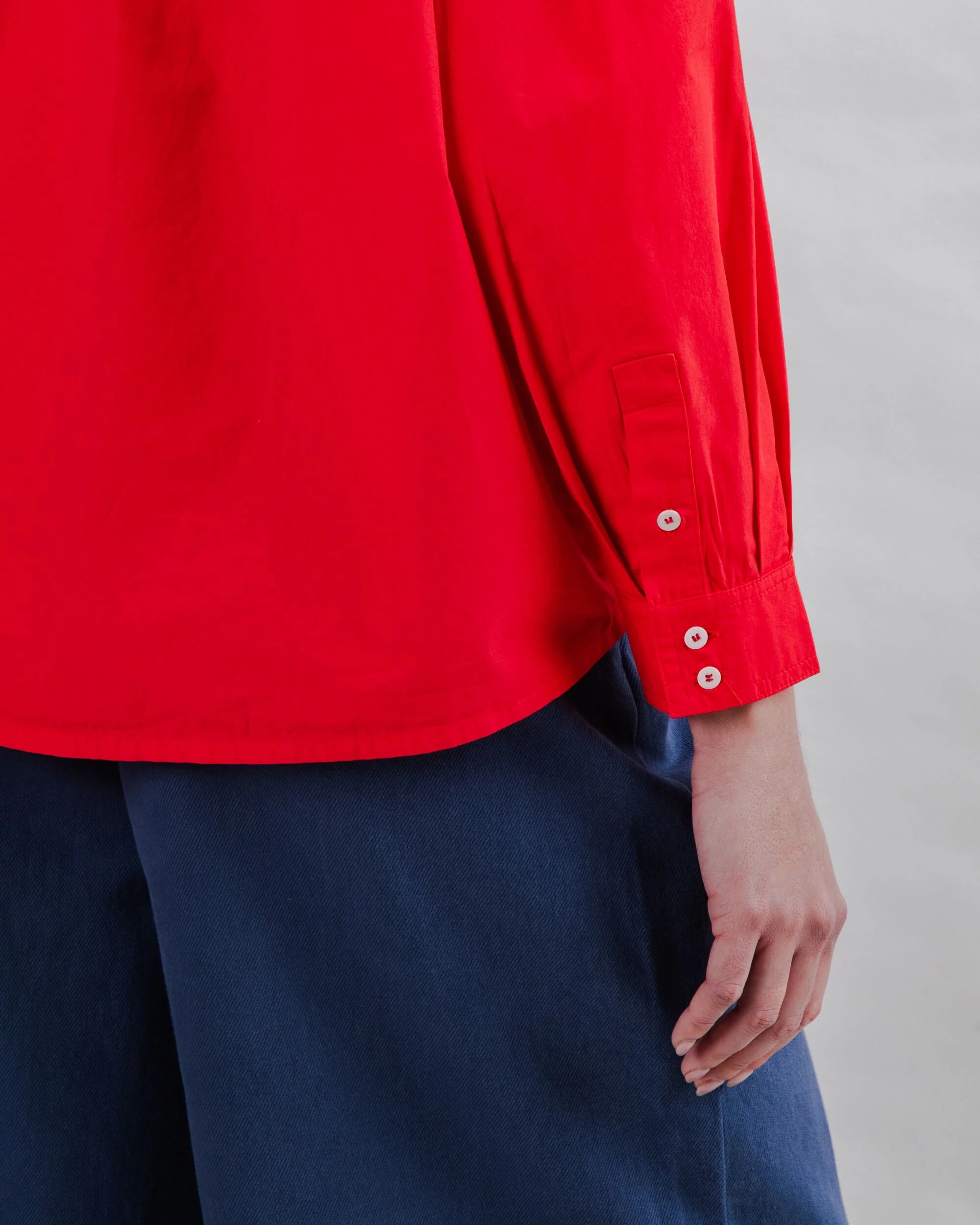 Oversize Red Shirt - Image 7