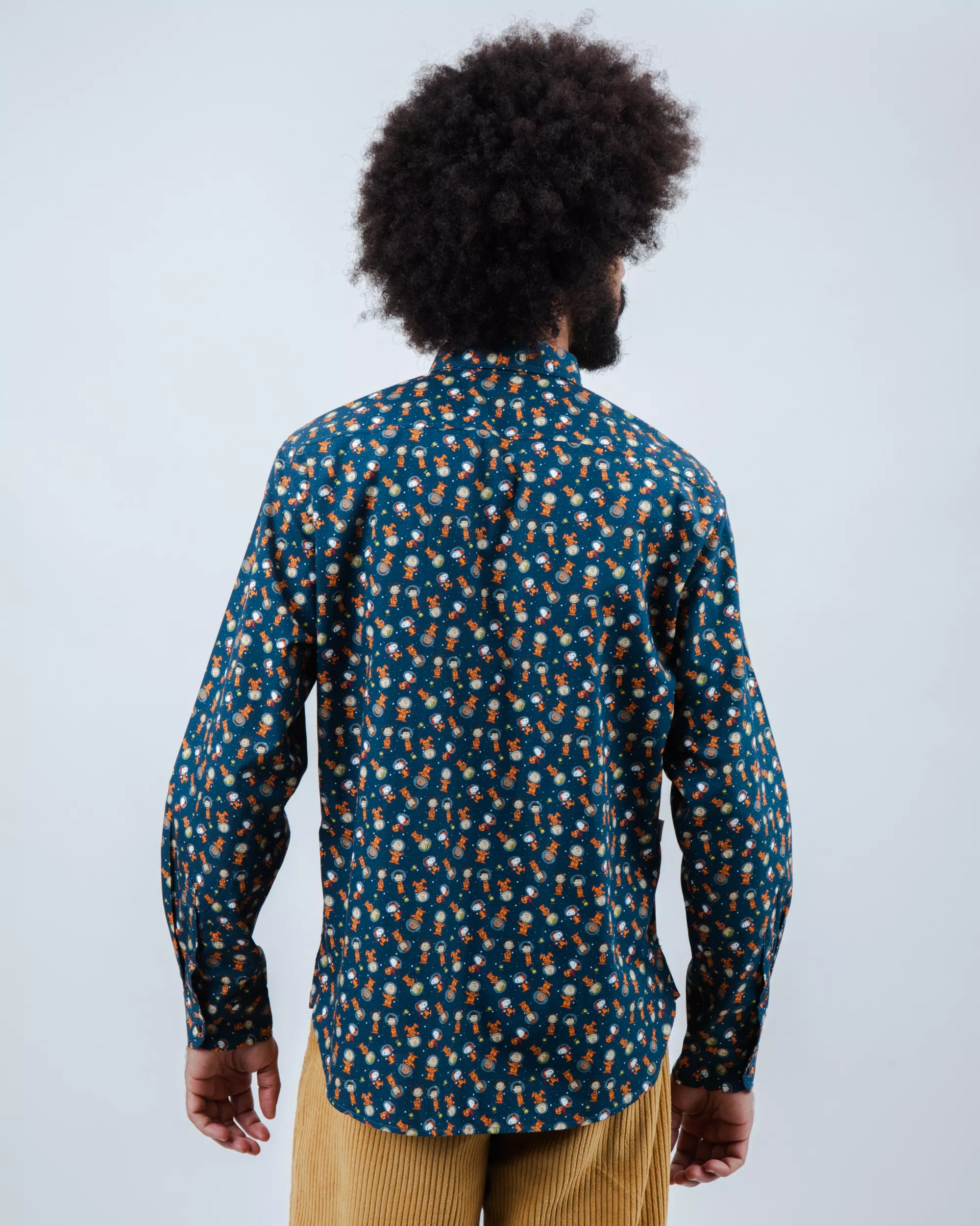 Peanuts Astronaut Regular Shirt Blue - Image 5
