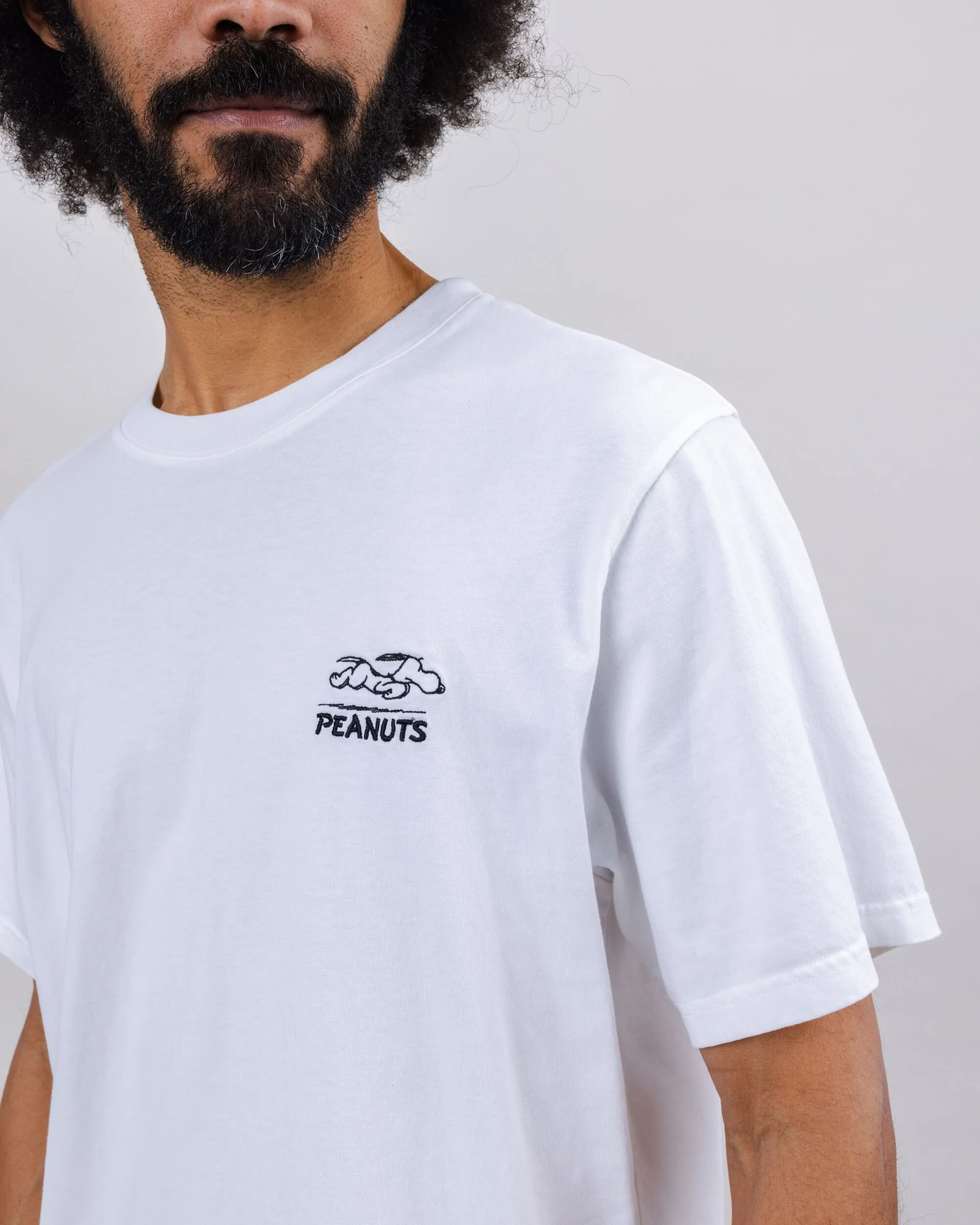 Peanuts Everybody's in a Hurry T-shirt White - Image 4
