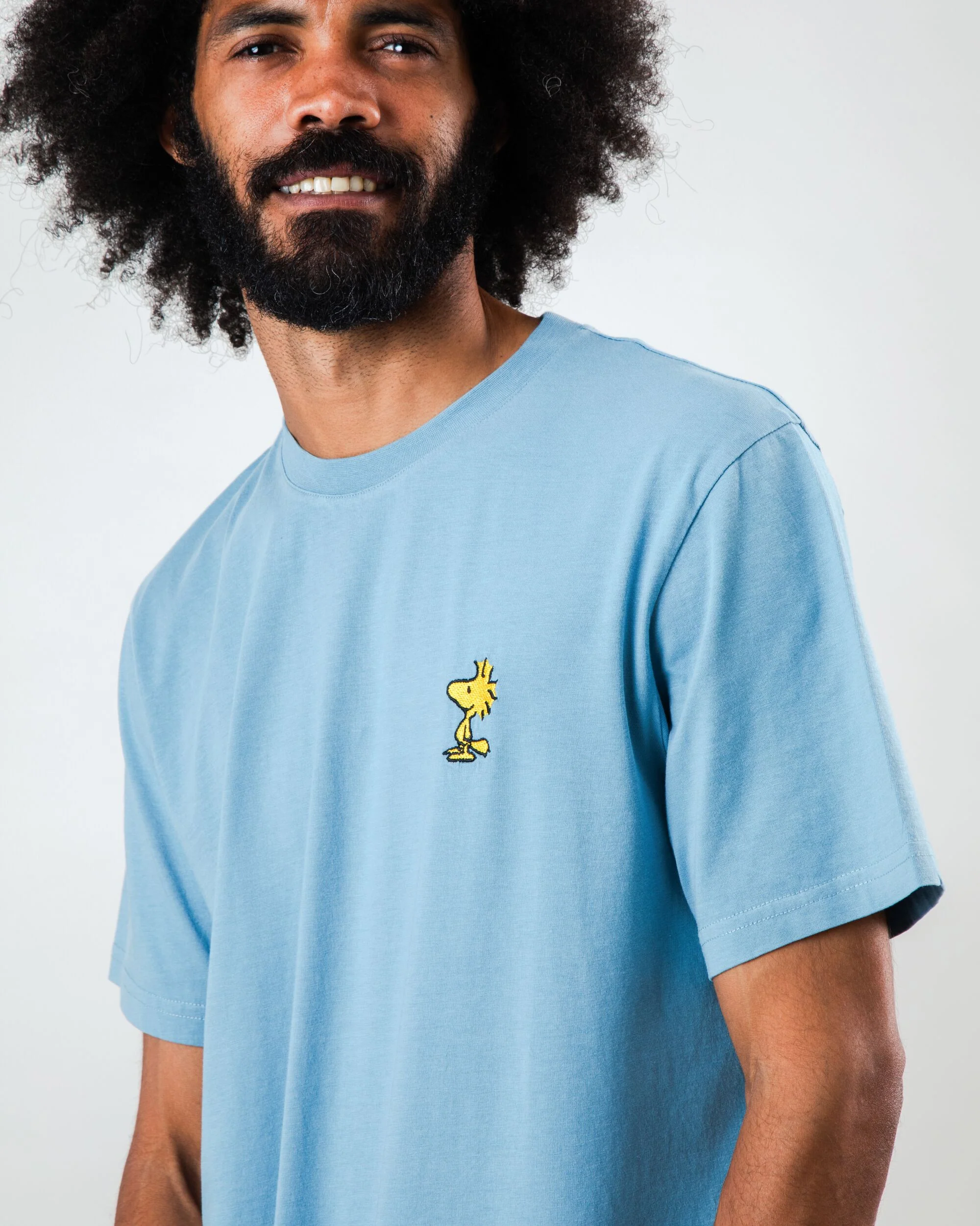 Peanuts Woodstock T-Shirt Blue - Image 6