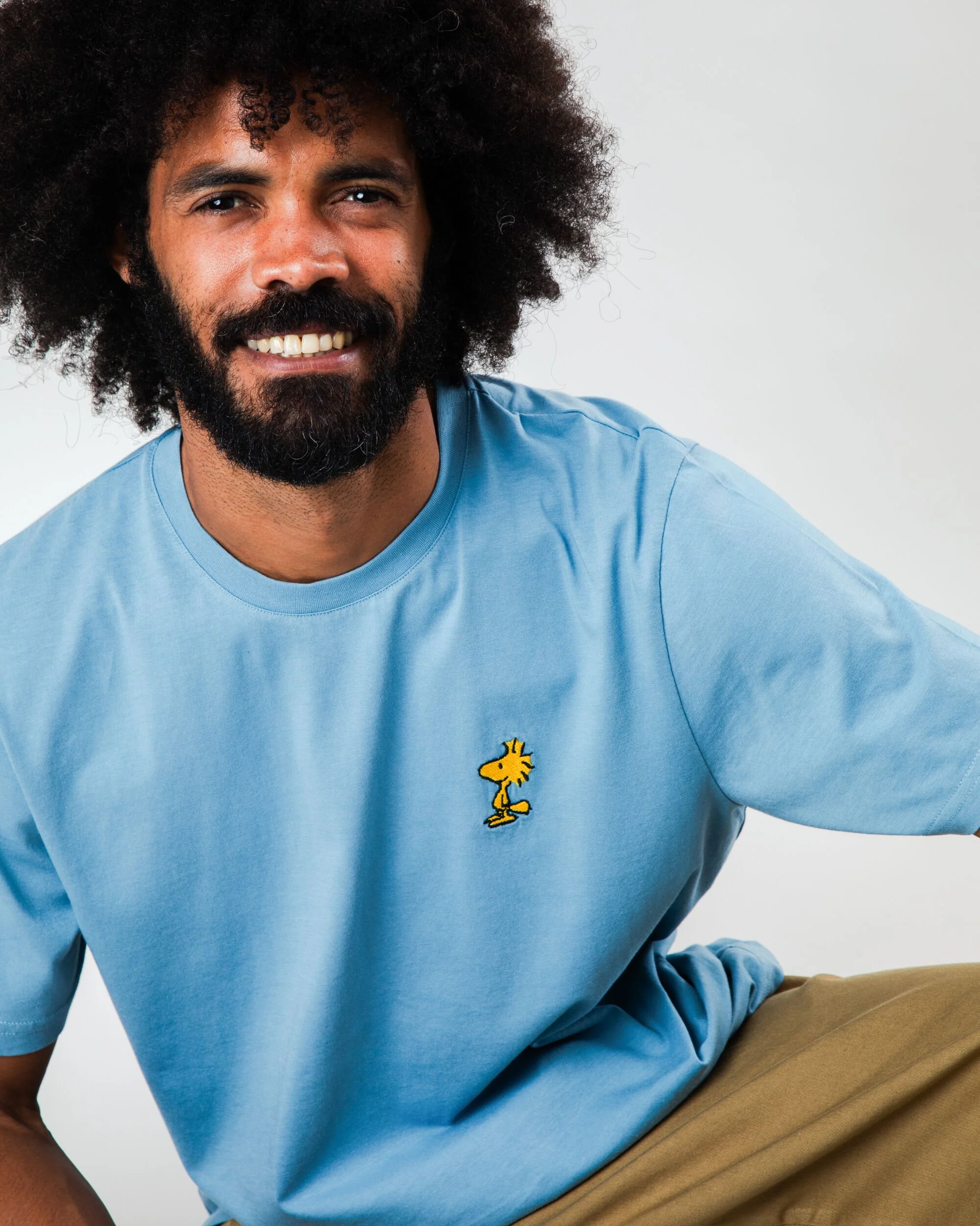 Peanuts Woodstock T-Shirt Blue - Image 8