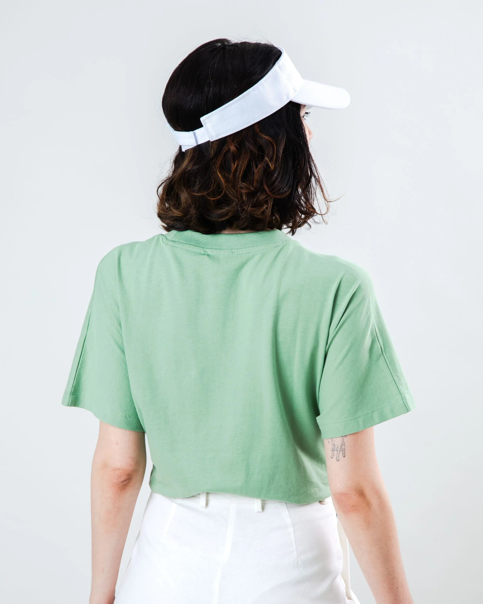 Peanuts The Tennis Snoopy Oversize Tee Green - Image 5