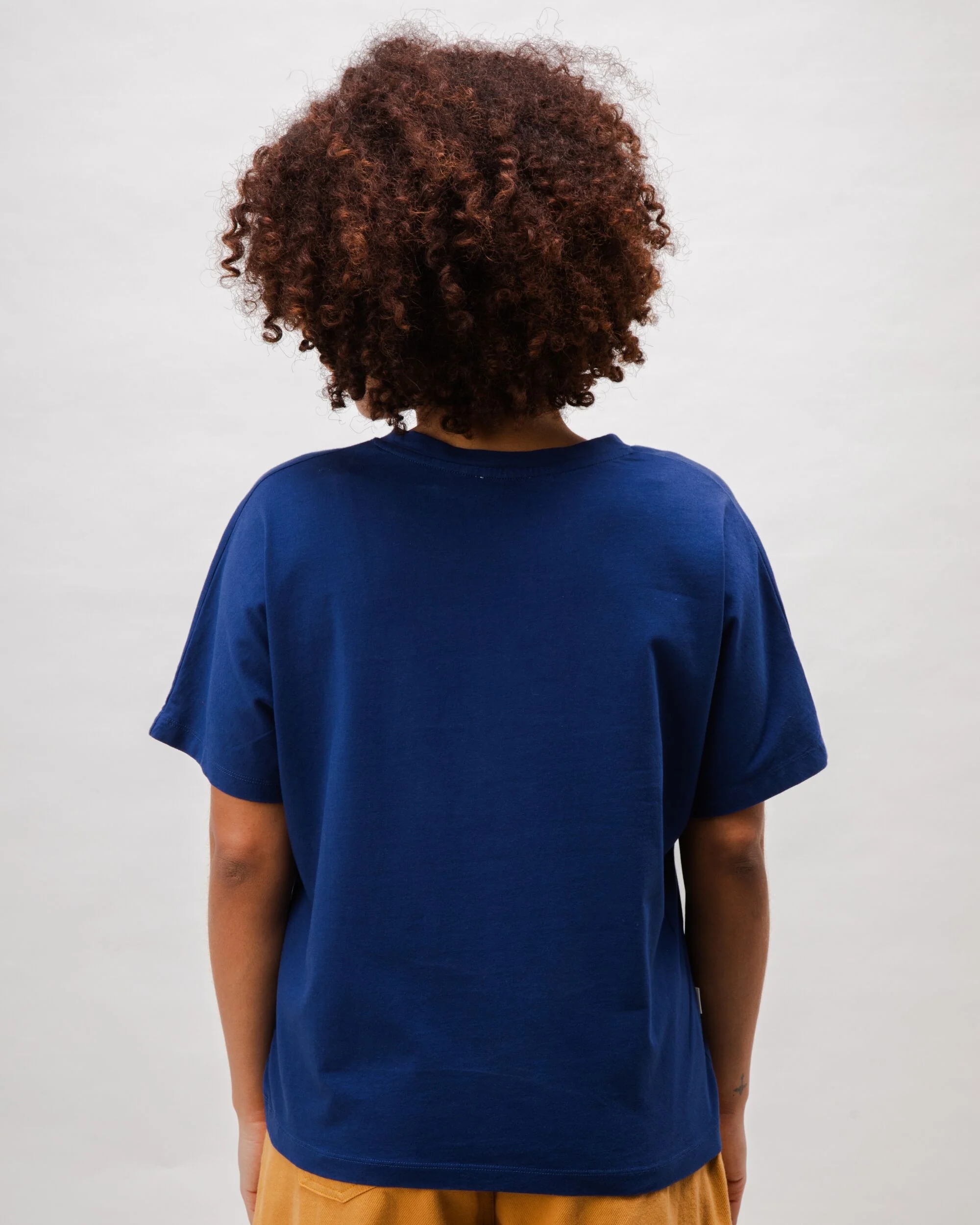 Peanuts Woodstock Oversize Cotton Tee Blue - Image 5