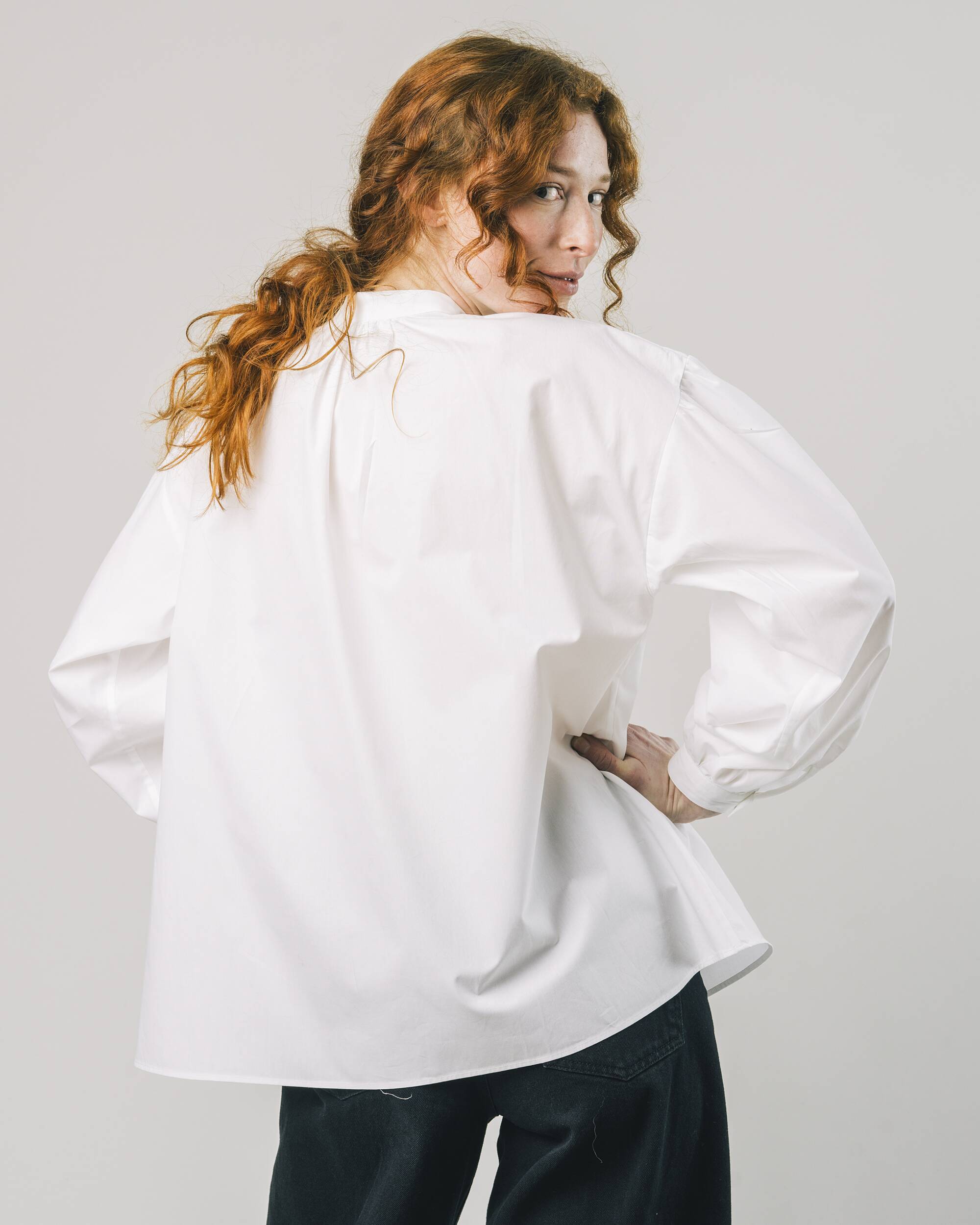 Ribbon Blouse Off White - Image 5