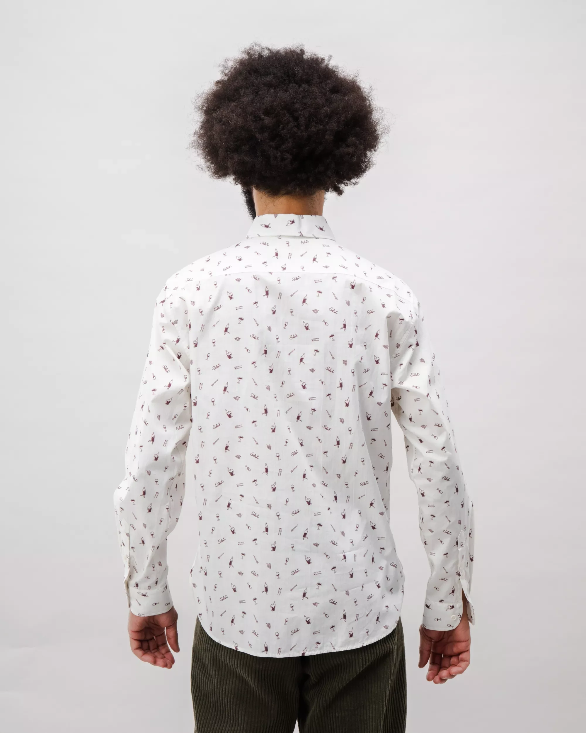 Salut Cotton Shirt Ecru - Image 5