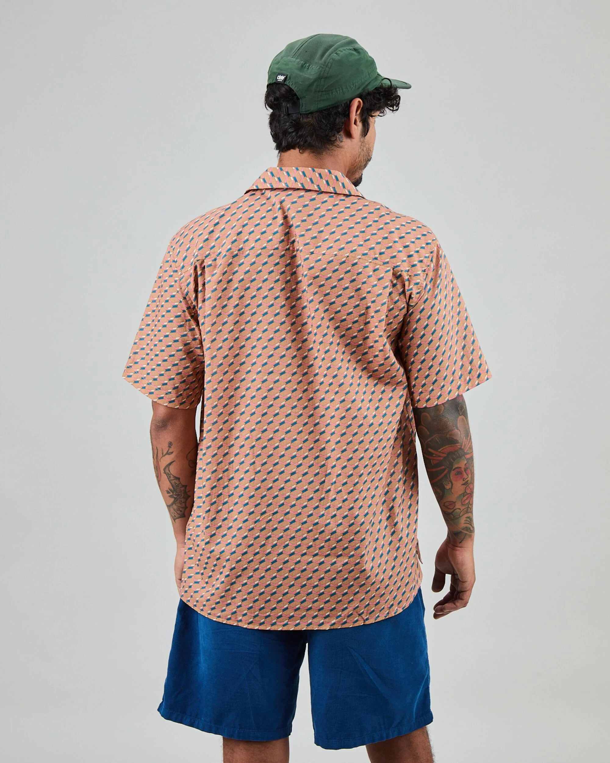 Icecream Sandwich Aloha Shirt Blue - Image 5