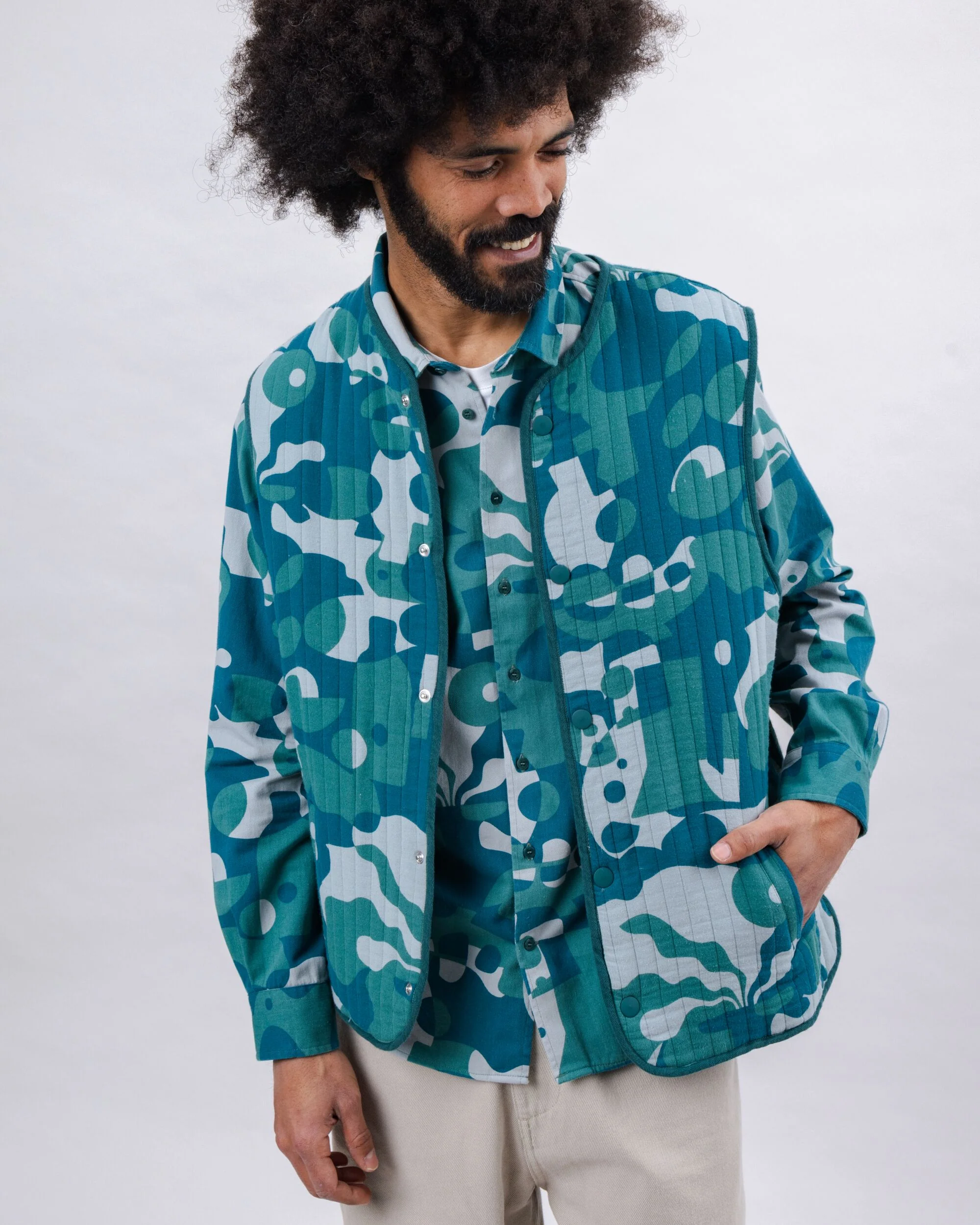 Sobremesa Quilt Vest - Image 7