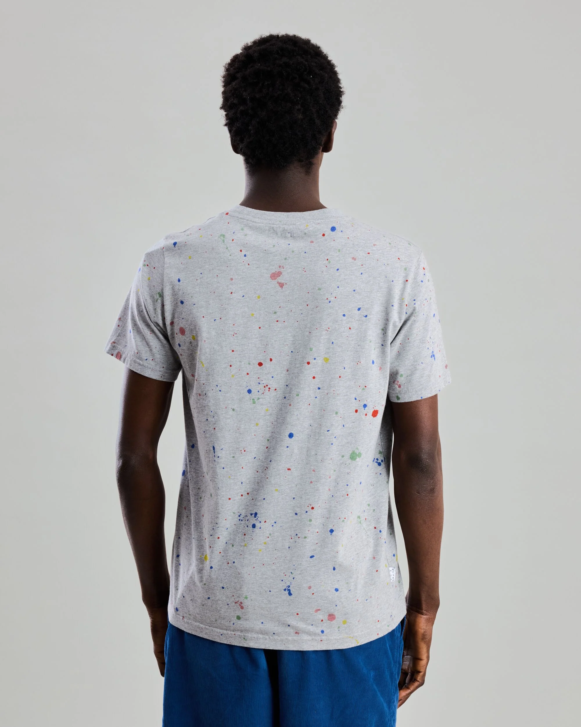 Splash Paint Tshirt Grey - Image 5